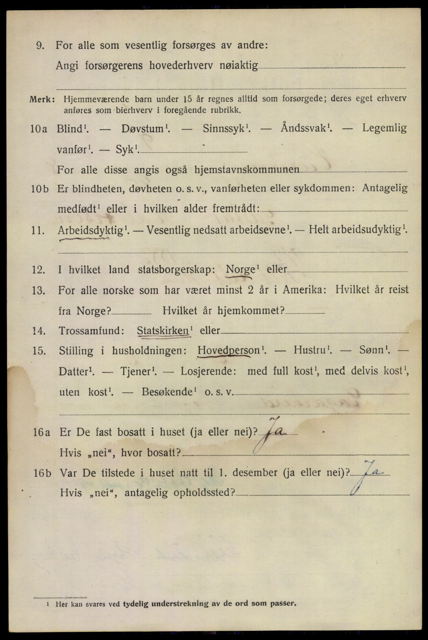 SAKO, 1920 census for Hurum, 1920, p. 11839