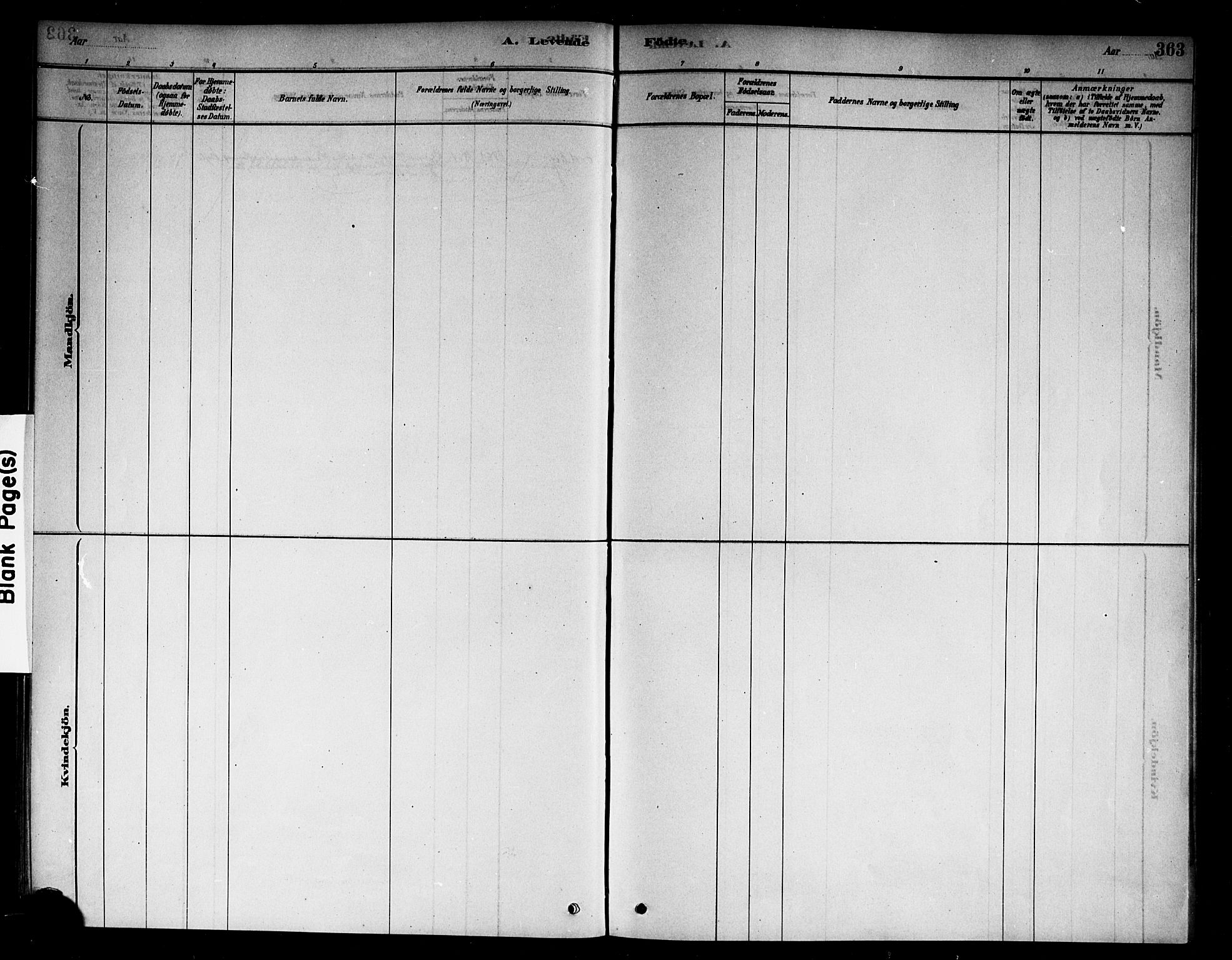 Berg prestekontor Kirkebøker, AV/SAO-A-10902/F/Fb/L0001: Parish register (official) no. II 1, 1878-1887, p. 363