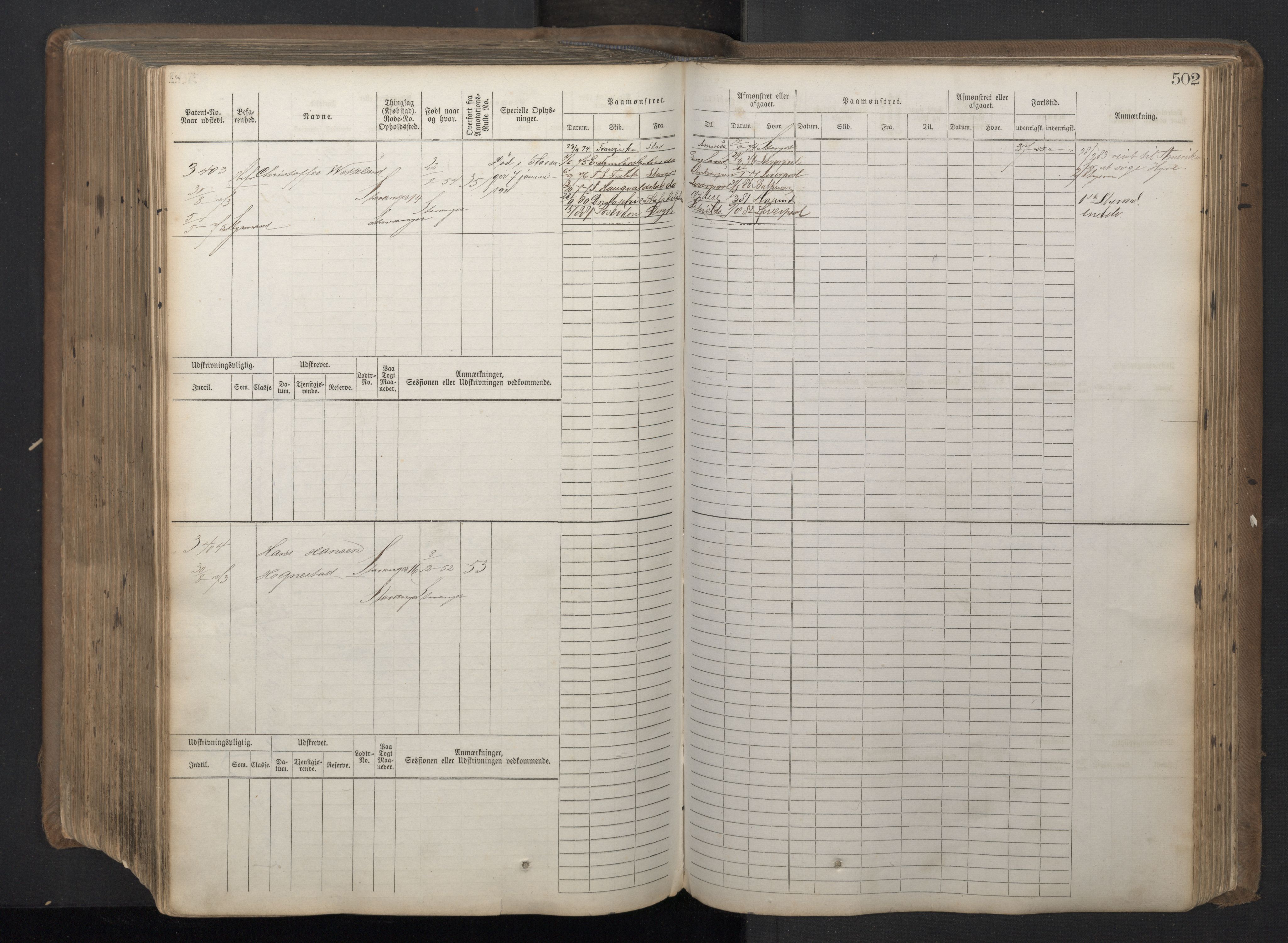 Stavanger sjømannskontor, AV/SAST-A-102006/F/Fb/Fbb/L0018: Sjøfartshovedrulle patnentnr. 2402-3602 (dublett), 1869, p. 506