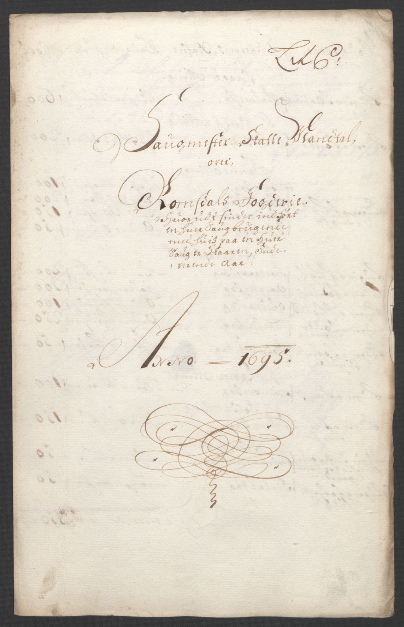 Rentekammeret inntil 1814, Reviderte regnskaper, Fogderegnskap, RA/EA-4092/R55/L3652: Fogderegnskap Romsdal, 1695-1696, p. 69