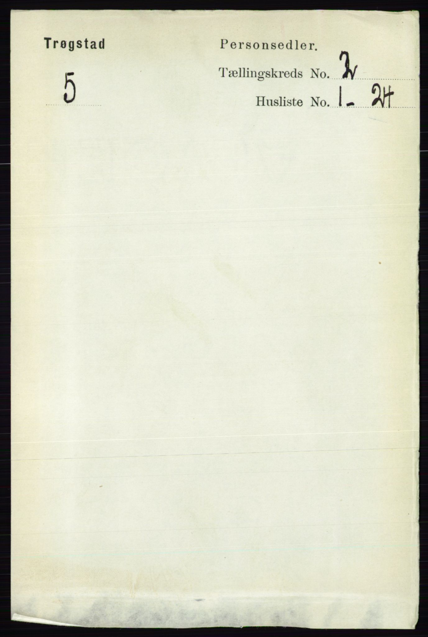 RA, 1891 Census for 0122 Trøgstad, 1891, p. 547