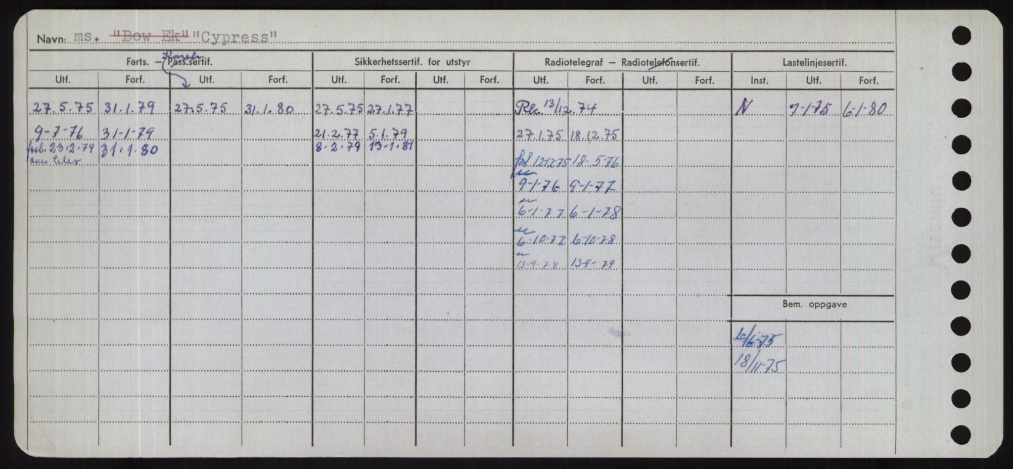 Sjøfartsdirektoratet med forløpere, Skipsmålingen, AV/RA-S-1627/H/Hd/L0008: Fartøy, C-D, p. 294