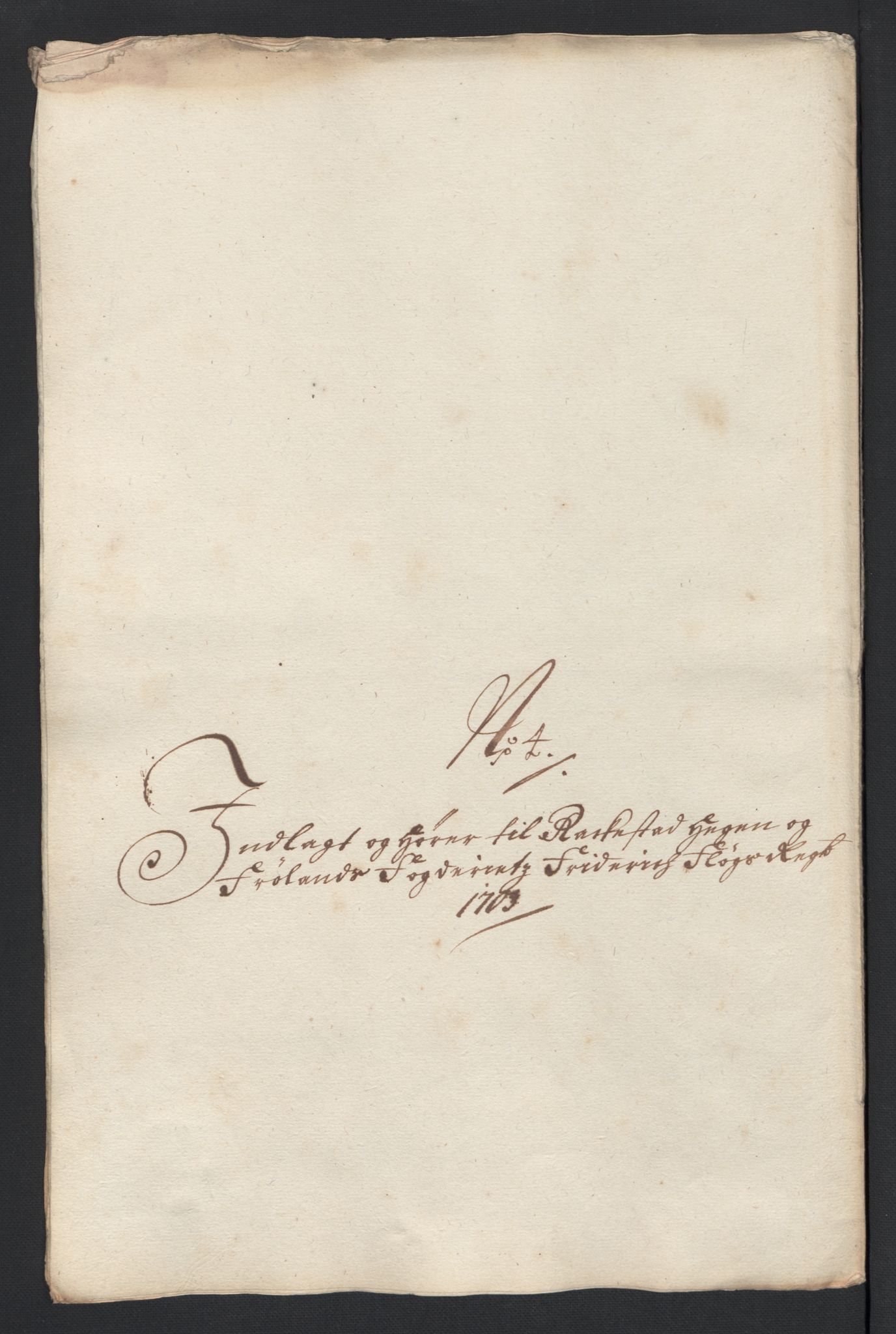 Rentekammeret inntil 1814, Reviderte regnskaper, Fogderegnskap, AV/RA-EA-4092/R07/L0295: Fogderegnskap Rakkestad, Heggen og Frøland, 1703, p. 38