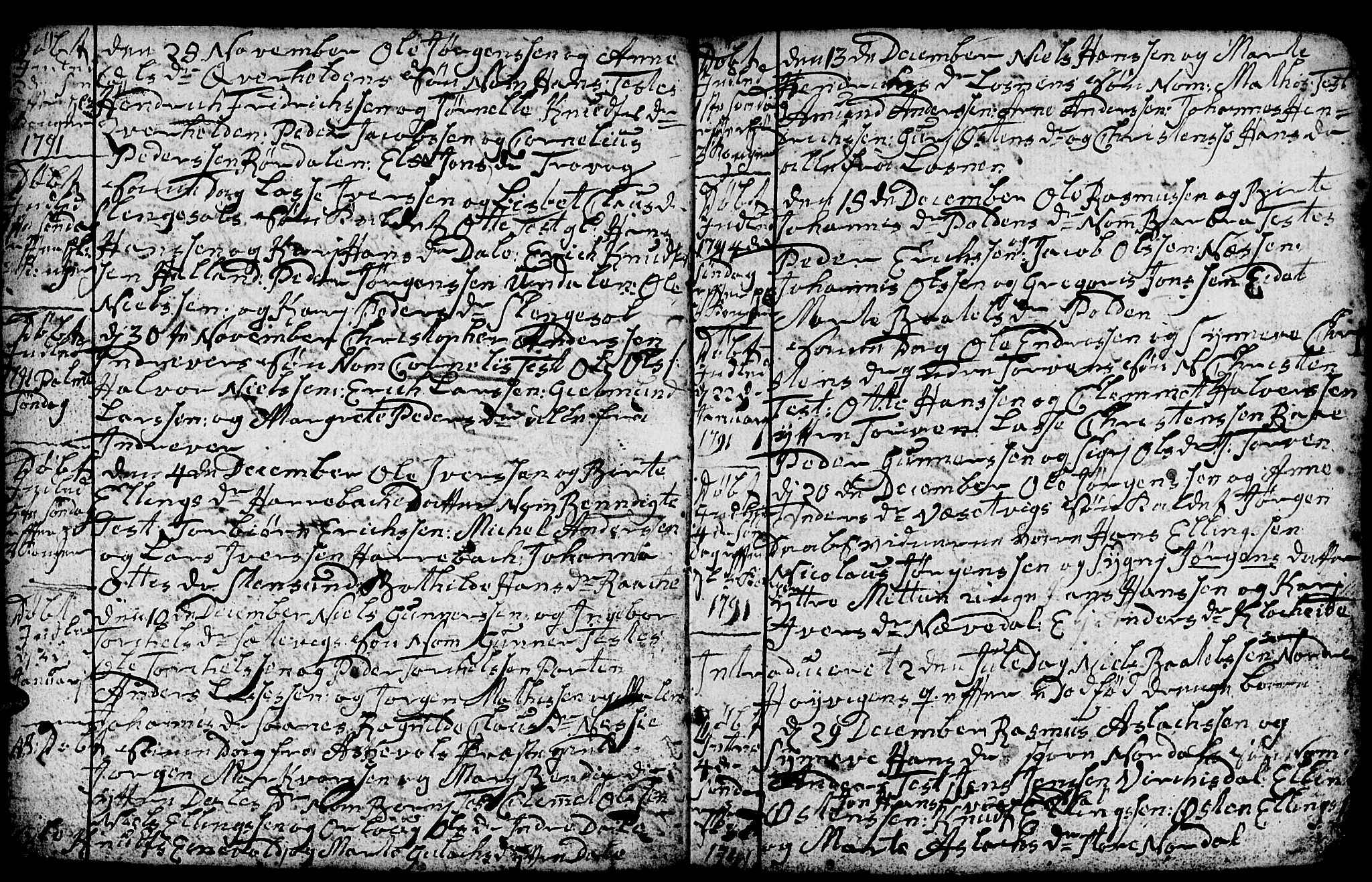 Gulen sokneprestembete, SAB/A-80201/H/Hab: Parish register (copy) no. A 1, 1786-1791, p. 106