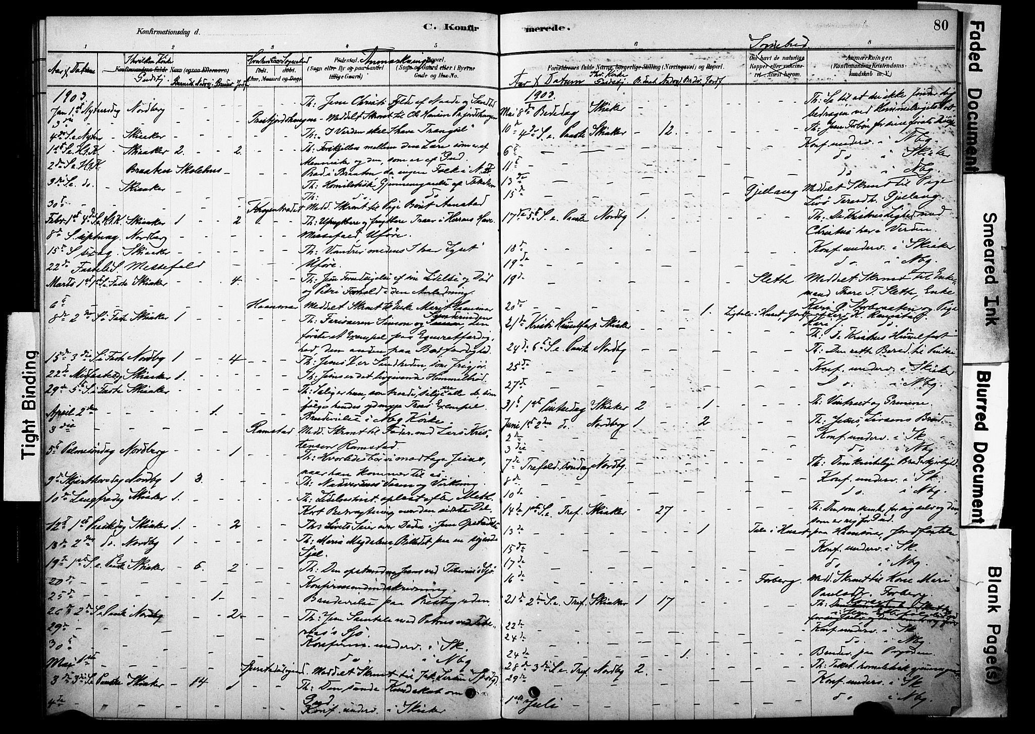 Skjåk prestekontor, AV/SAH-PREST-072/H/Ha/Haa/L0002: Parish register (official) no. 2, 1878-1907, p. 80