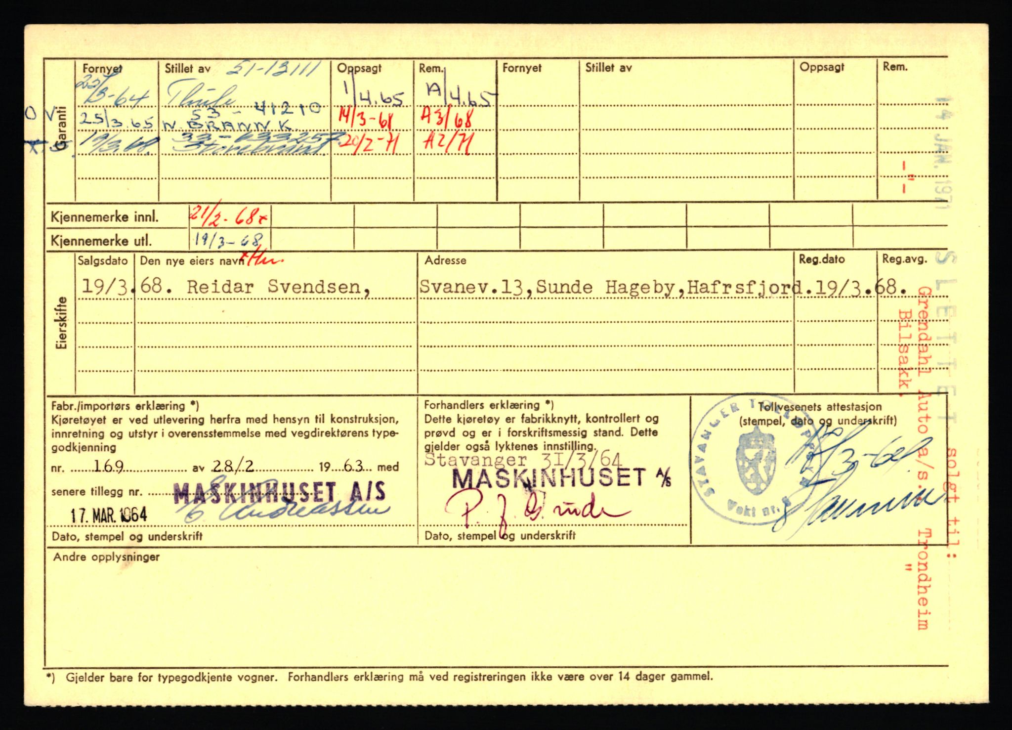 Stavanger trafikkstasjon, AV/SAST-A-101942/0/F/L0035: L-19100 - L-19999, 1930-1971, p. 1727