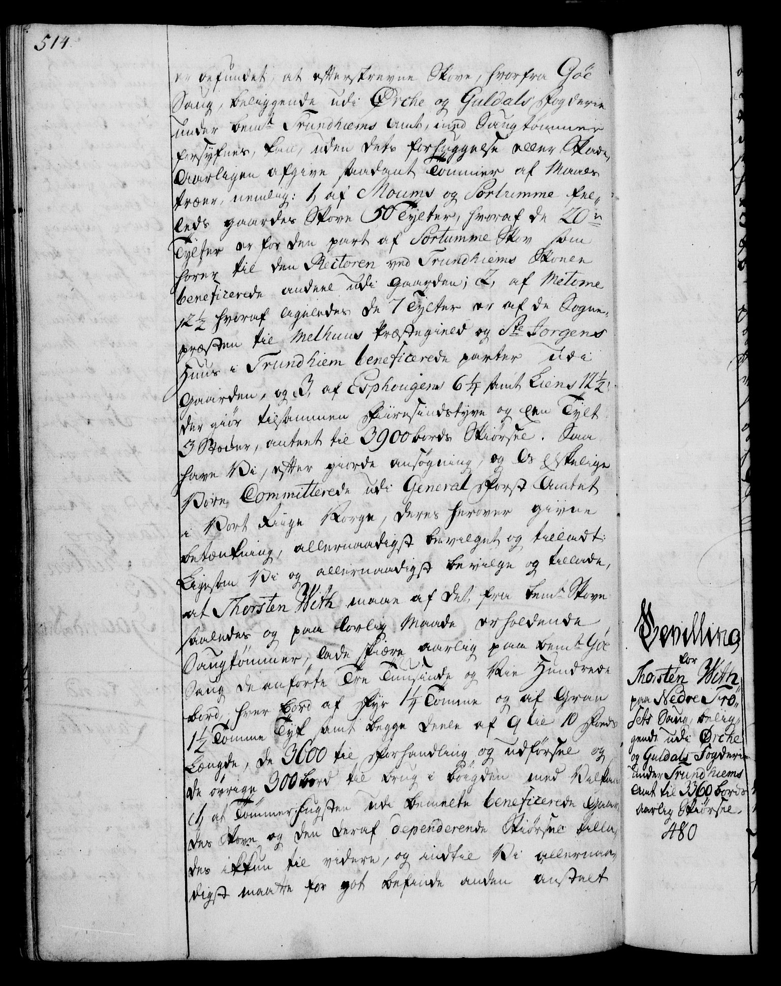 Rentekammeret, Kammerkanselliet, RA/EA-3111/G/Gg/Gga/L0007: Norsk ekspedisjonsprotokoll med register (merket RK 53.7), 1759-1768, p. 514