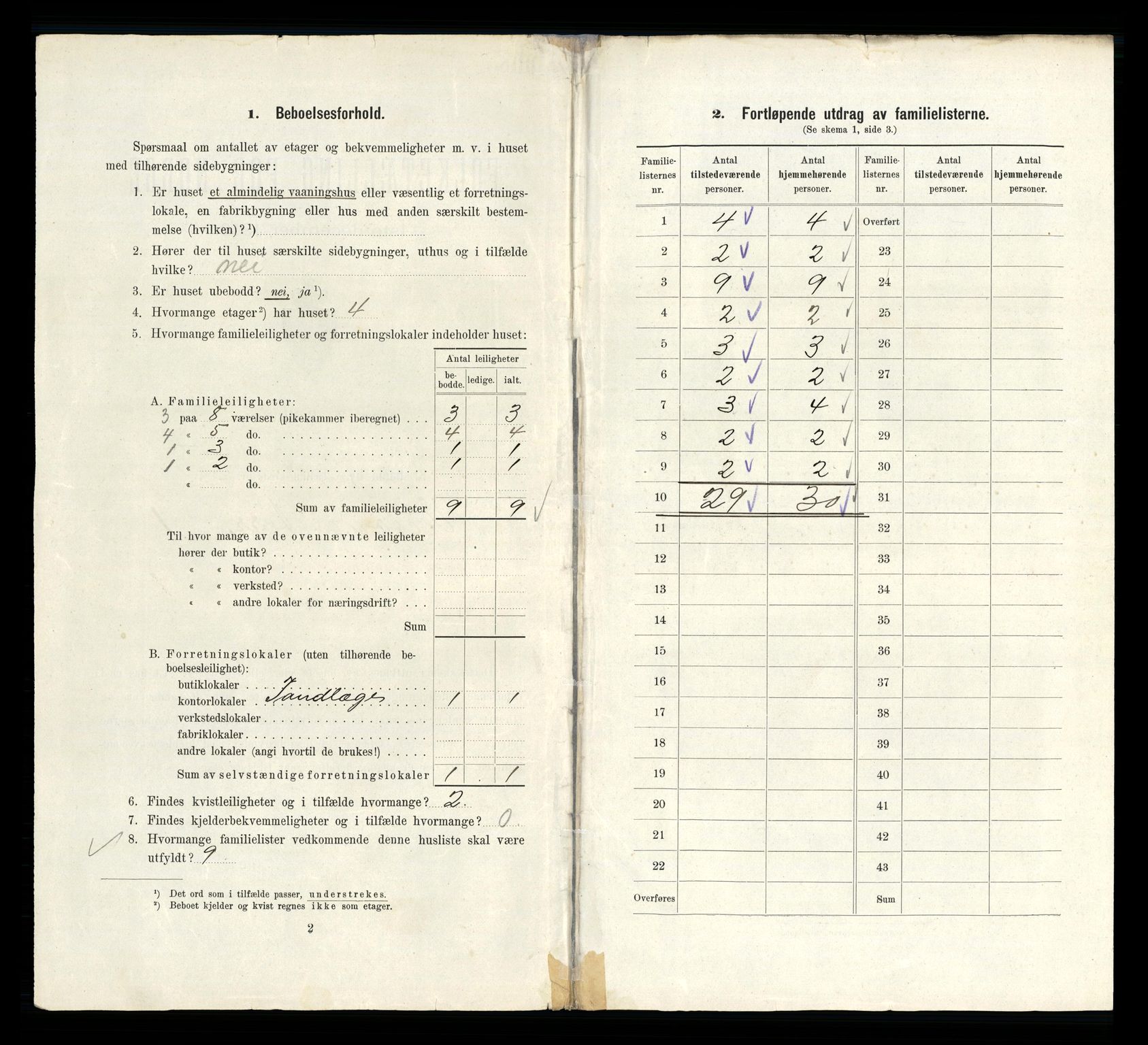 RA, 1910 census for Kristiania, 1910, p. 119456