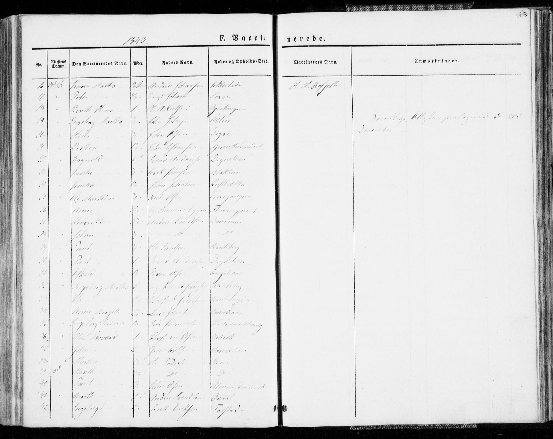 Ministerialprotokoller, klokkerbøker og fødselsregistre - Sør-Trøndelag, AV/SAT-A-1456/606/L0290: Parish register (official) no. 606A05, 1841-1847, p. 408