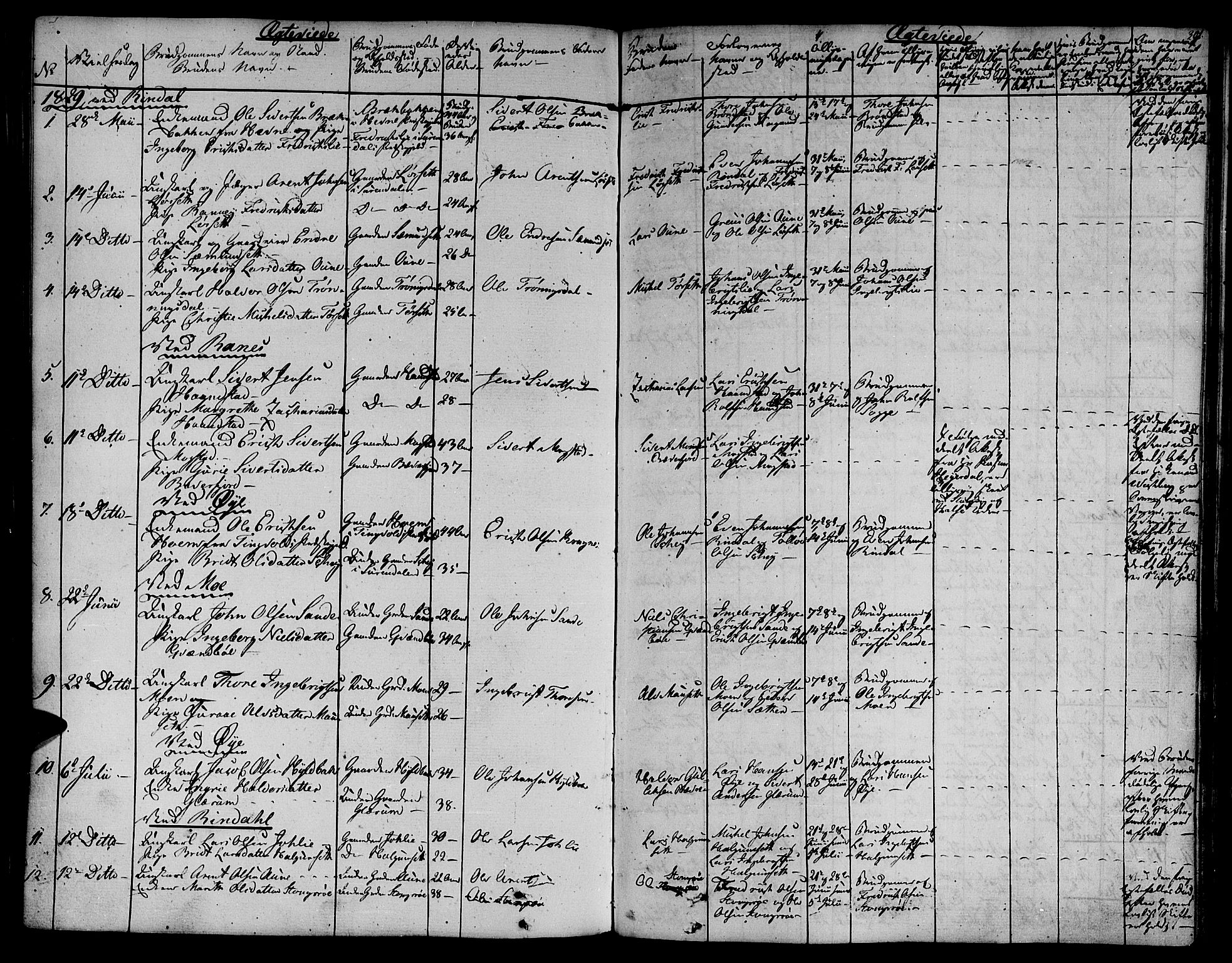 Ministerialprotokoller, klokkerbøker og fødselsregistre - Møre og Romsdal, AV/SAT-A-1454/595/L1042: Parish register (official) no. 595A04, 1829-1843, p. 301