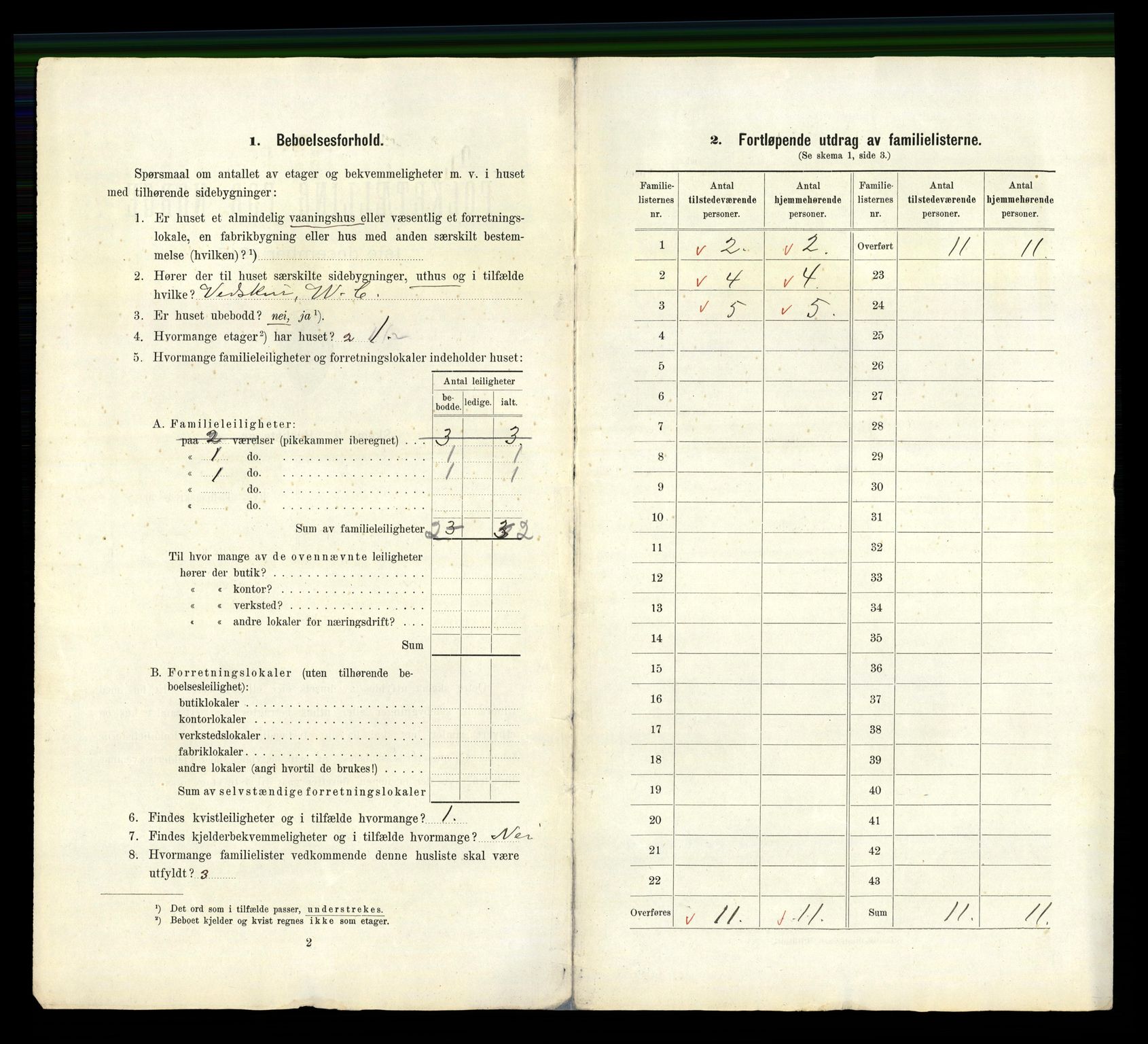 RA, 1910 census for Skien, 1910, p. 5893