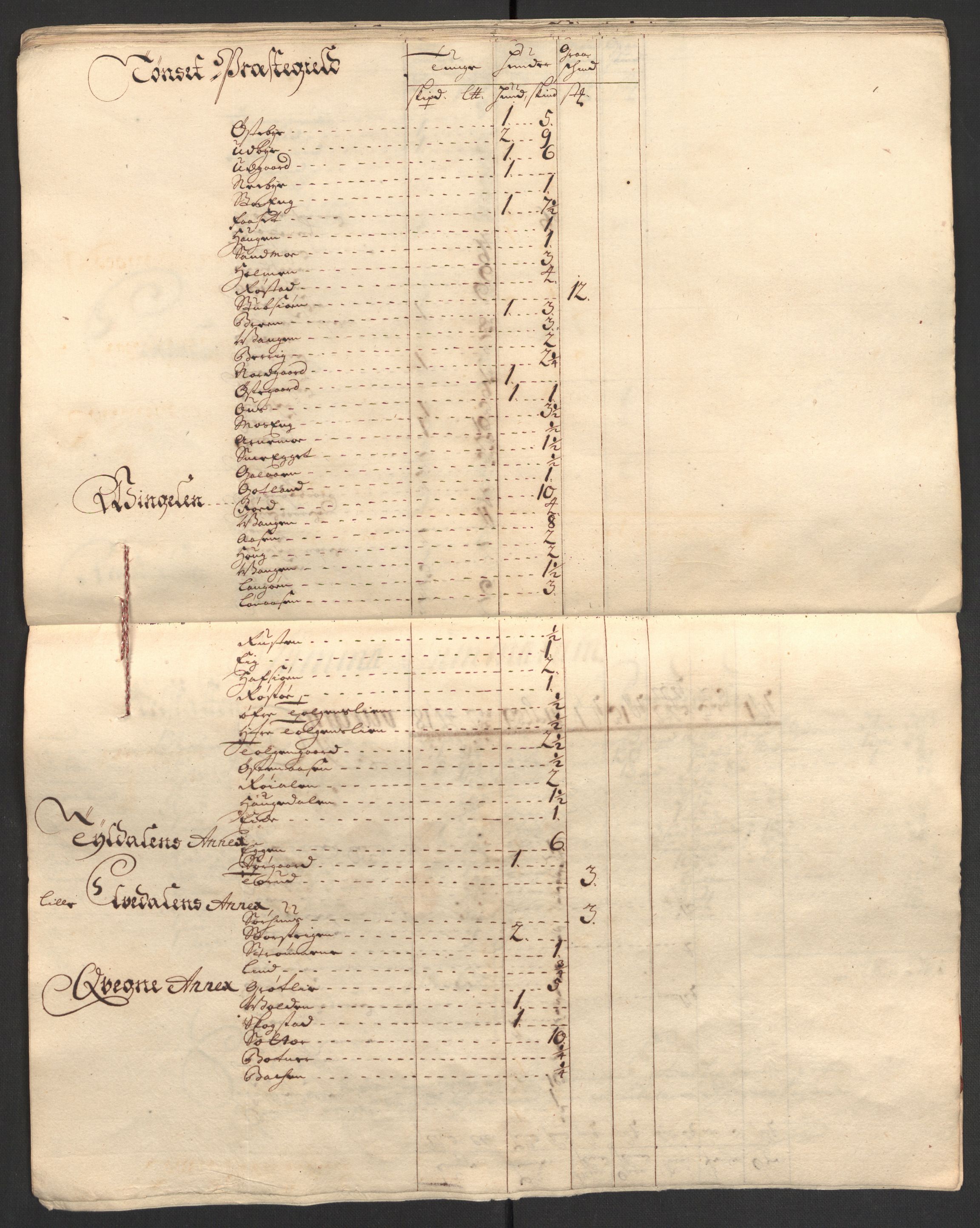 Rentekammeret inntil 1814, Reviderte regnskaper, Fogderegnskap, AV/RA-EA-4092/R13/L0844: Fogderegnskap Solør, Odal og Østerdal, 1707, p. 226