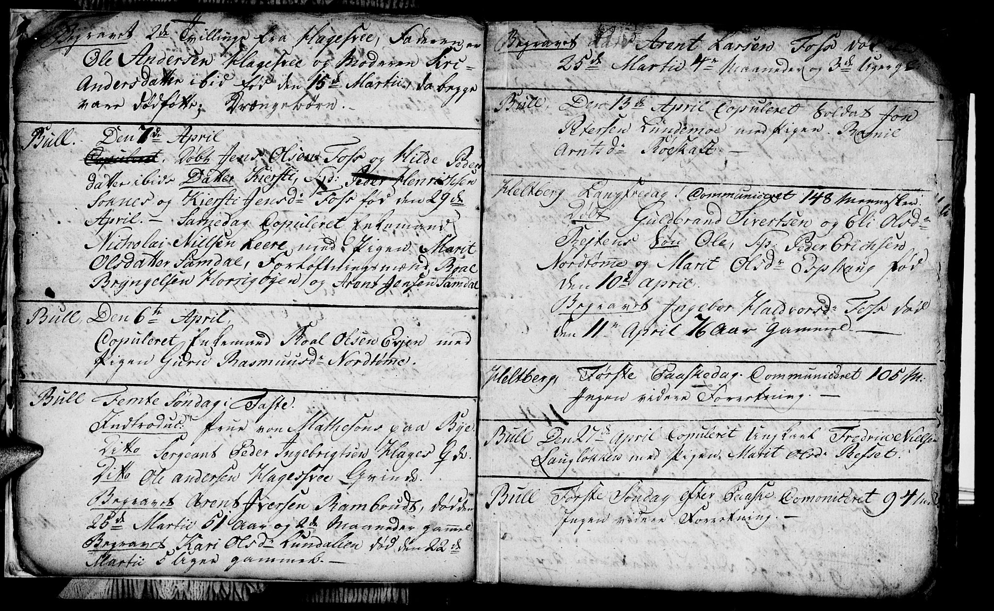 Ministerialprotokoller, klokkerbøker og fødselsregistre - Sør-Trøndelag, AV/SAT-A-1456/692/L1107: Parish register (copy) no. 692C02, 1809-1824