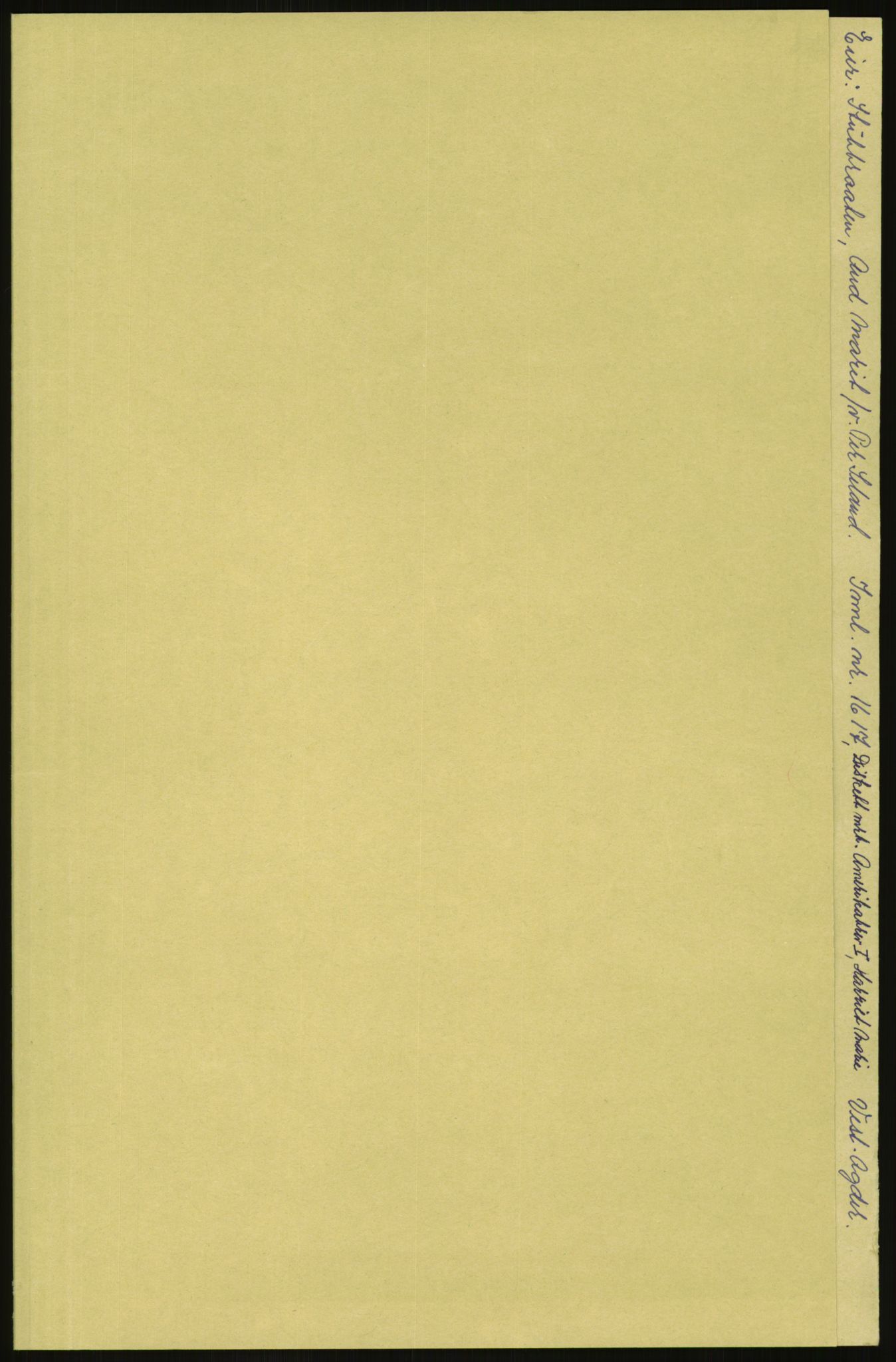 Samlinger til kildeutgivelse, Amerikabrevene, RA/EA-4057/F/L0028: Innlån fra Vest-Agder , 1838-1914, p. 943