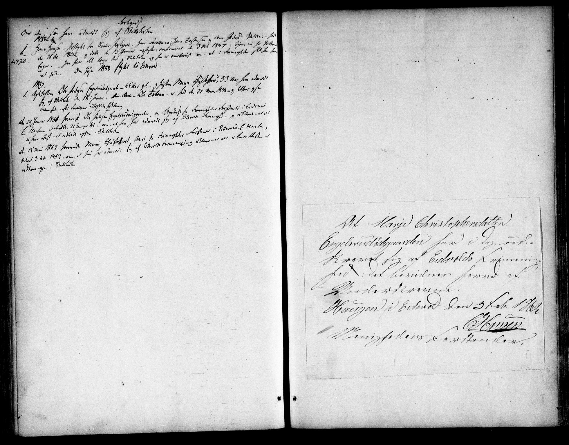Nannestad prestekontor Kirkebøker, SAO/A-10414a/F/Fa/L0011: Parish register (official) no. I 11, 1850-1859