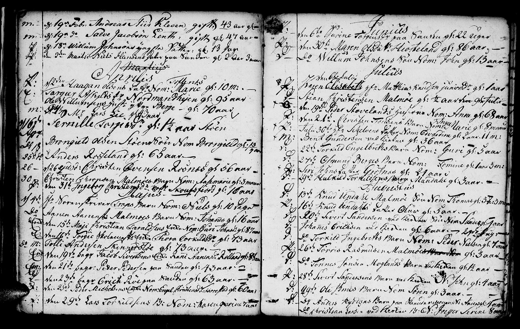 Mandal sokneprestkontor, AV/SAK-1111-0030/F/Fa/Faa/L0005: Parish register (official) no. A 5, 1748-1803, p. 98-99