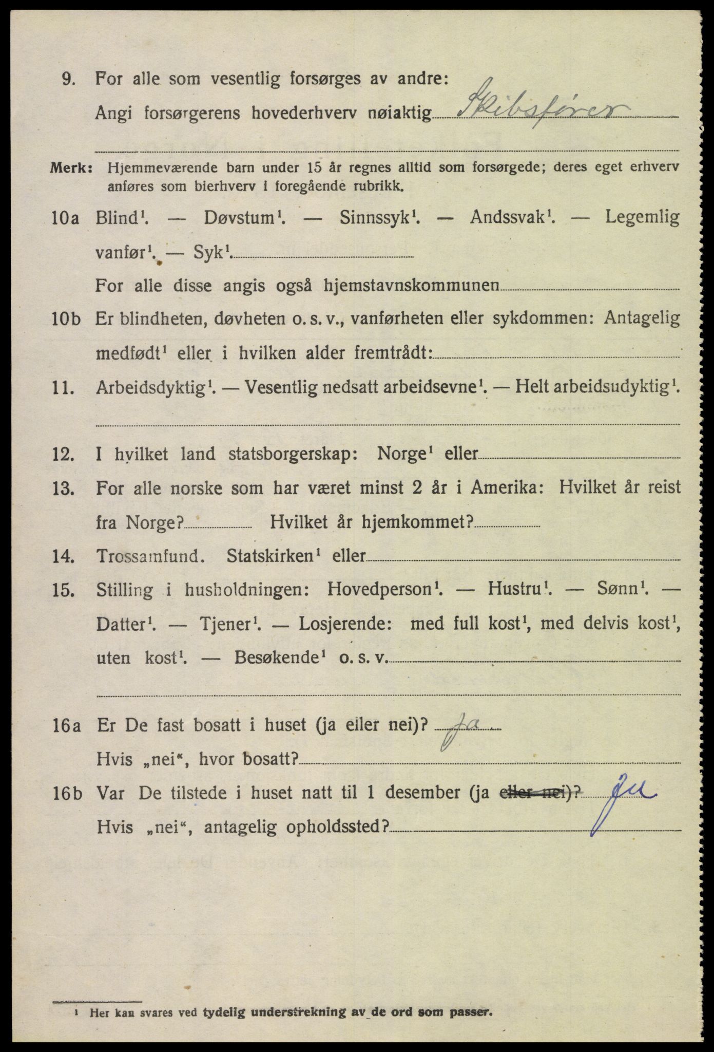 SAK, 1920 census for Flosta, 1920, p. 1673