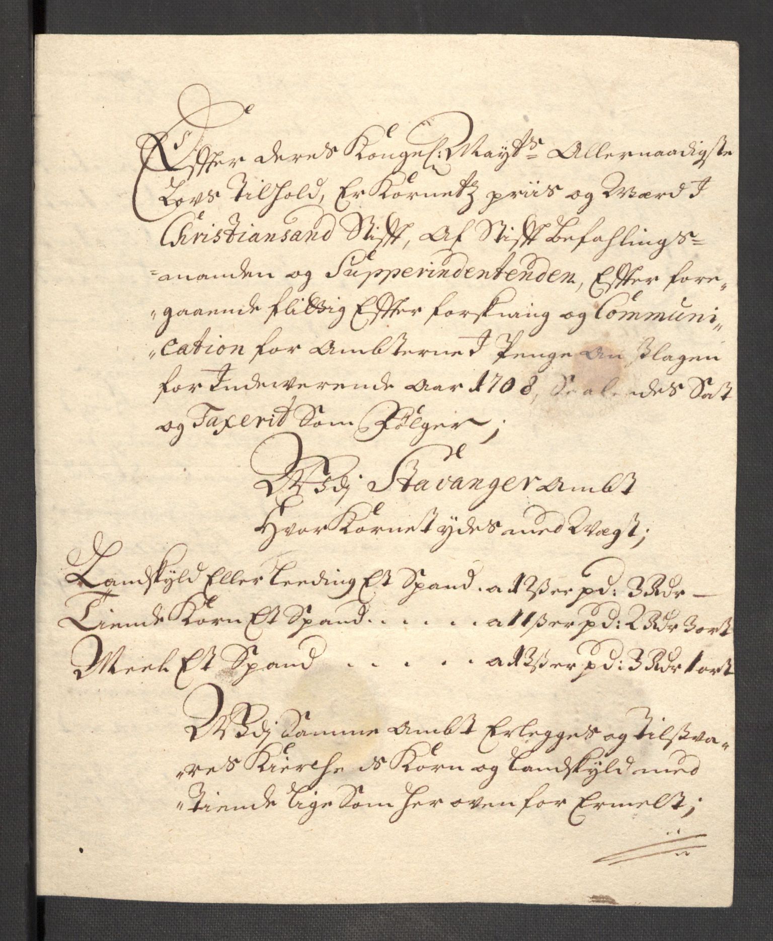 Rentekammeret inntil 1814, Reviderte regnskaper, Fogderegnskap, RA/EA-4092/R46/L2733: Fogderegnskap Jæren og Dalane, 1705-1708, p. 354