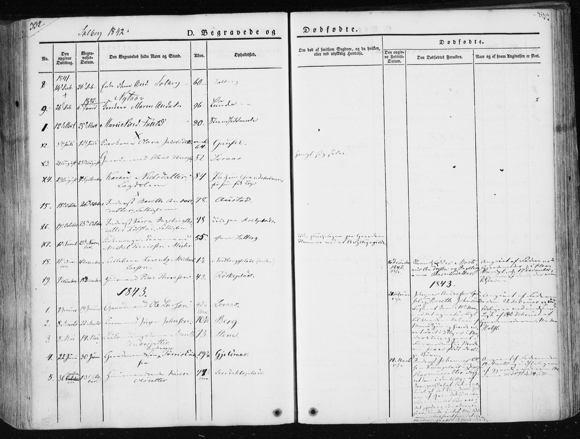 Ministerialprotokoller, klokkerbøker og fødselsregistre - Nord-Trøndelag, SAT/A-1458/730/L0280: Parish register (official) no. 730A07 /2, 1840-1854, p. 322
