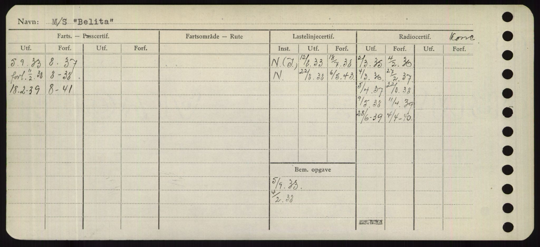 Sjøfartsdirektoratet med forløpere, Skipsmålingen, AV/RA-S-1627/H/Hd/L0003: Fartøy, B-Bev, p. 516