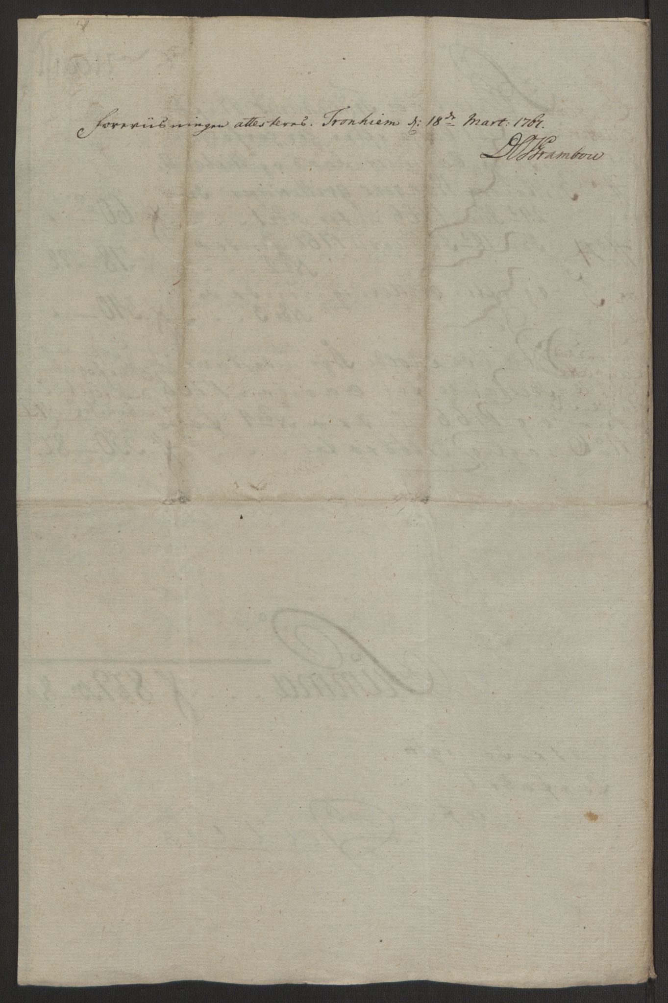 Rentekammeret inntil 1814, Reviderte regnskaper, Byregnskaper, RA/EA-4066/R/Rq/L0487/0004: [Q1] Kontribusjonsregnskap / Ekstraskatt, 1762-1772, p. 127