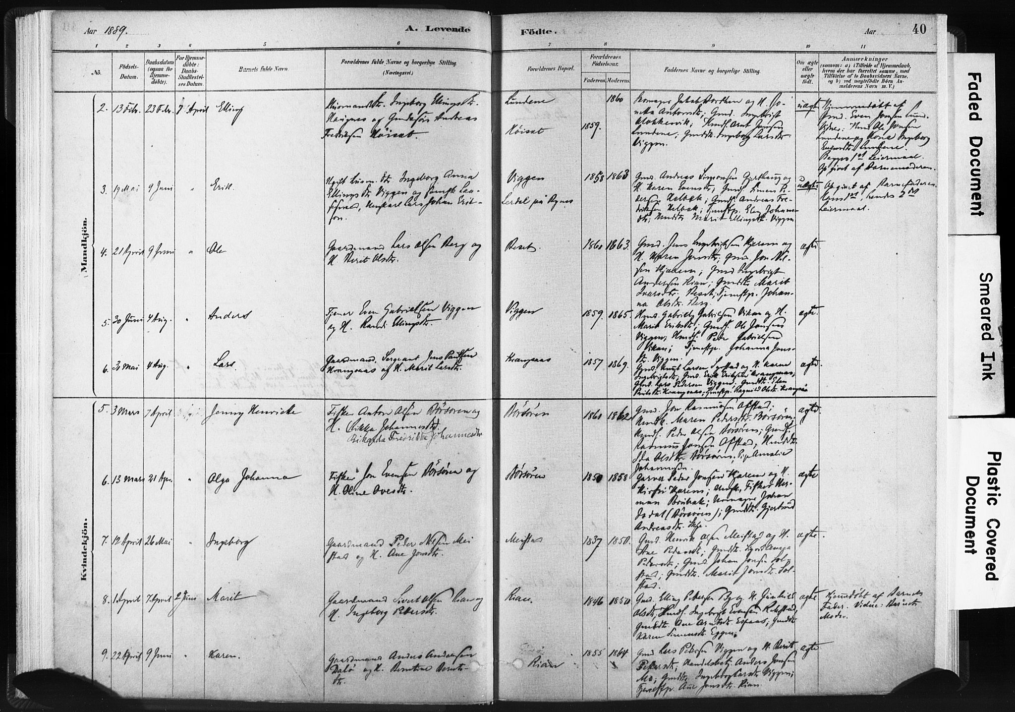 Ministerialprotokoller, klokkerbøker og fødselsregistre - Sør-Trøndelag, SAT/A-1456/665/L0773: Parish register (official) no. 665A08, 1879-1905, p. 40
