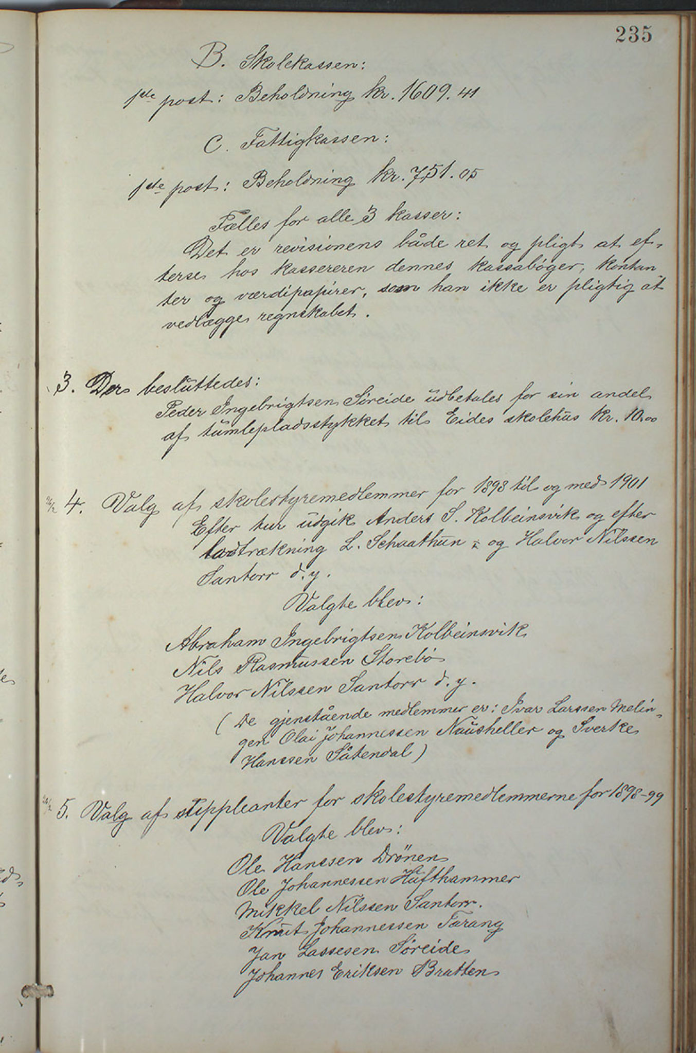 Austevoll kommune. Formannskapet, IKAH/1244-021/A/Aa/L0001: Forhandlingsprotokoll for heradstyret, 1886-1900, p. 468