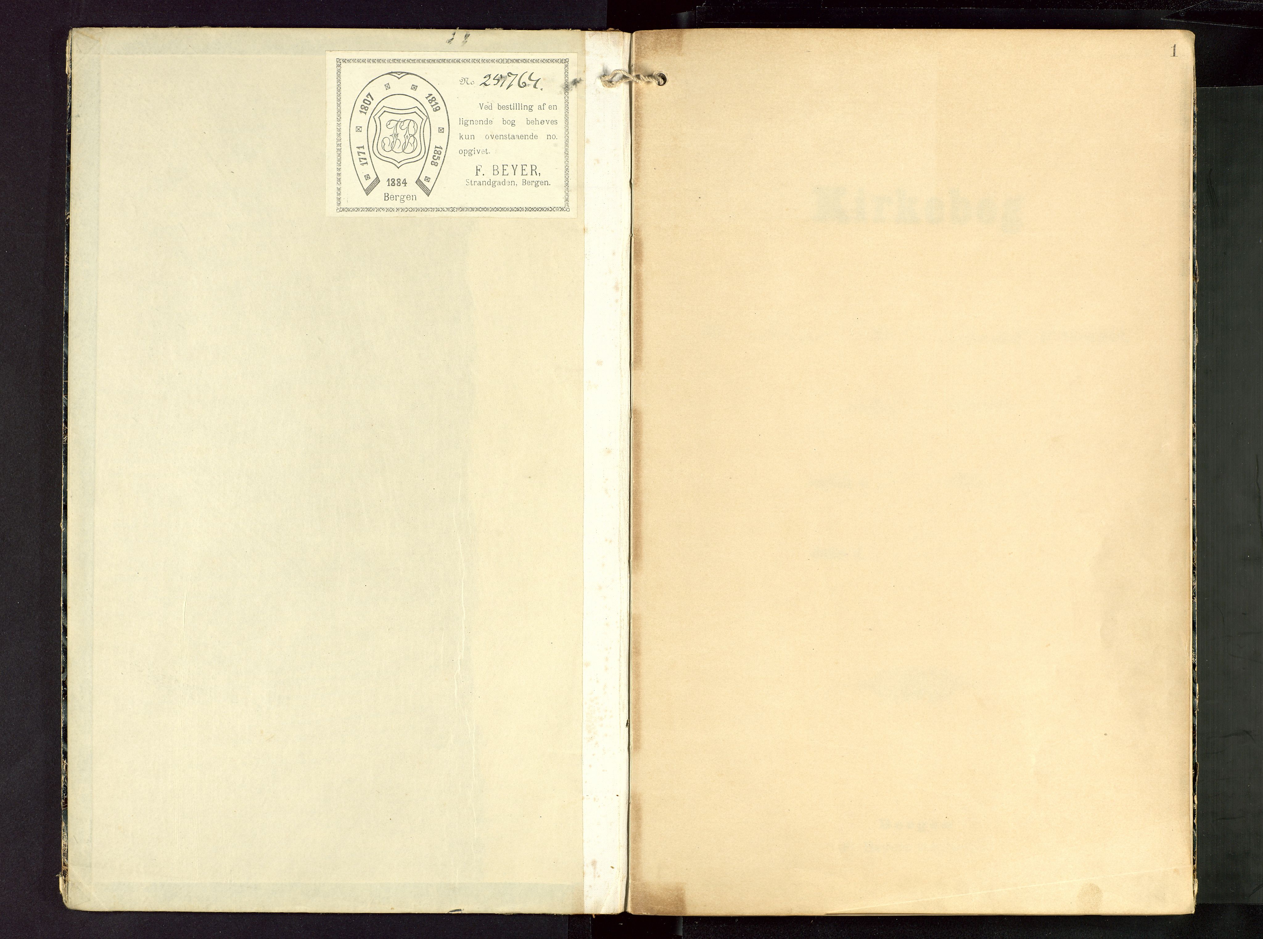 Sokndal sokneprestkontor, AV/SAST-A-101808/S06/L0015: Parish register (official) no. A 13, 1905-1945, p. 1