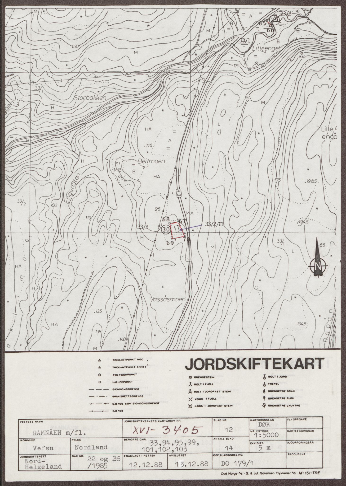 Jordskifteverkets kartarkiv, RA/S-3929/T, 1859-1988, p. 4432