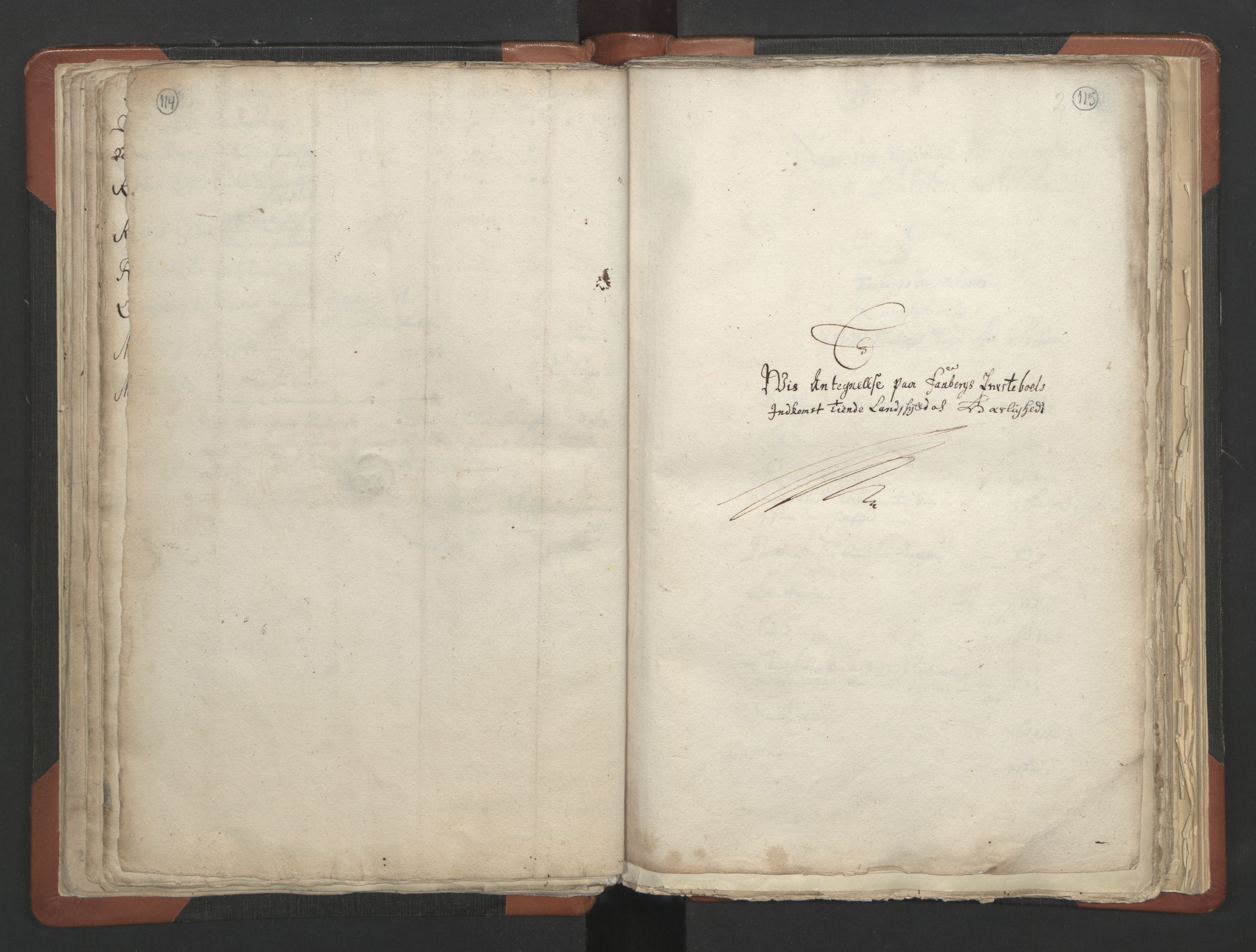 RA, Vicar's Census 1664-1666, no. 6: Gudbrandsdal deanery, 1664-1666, p. 114-115