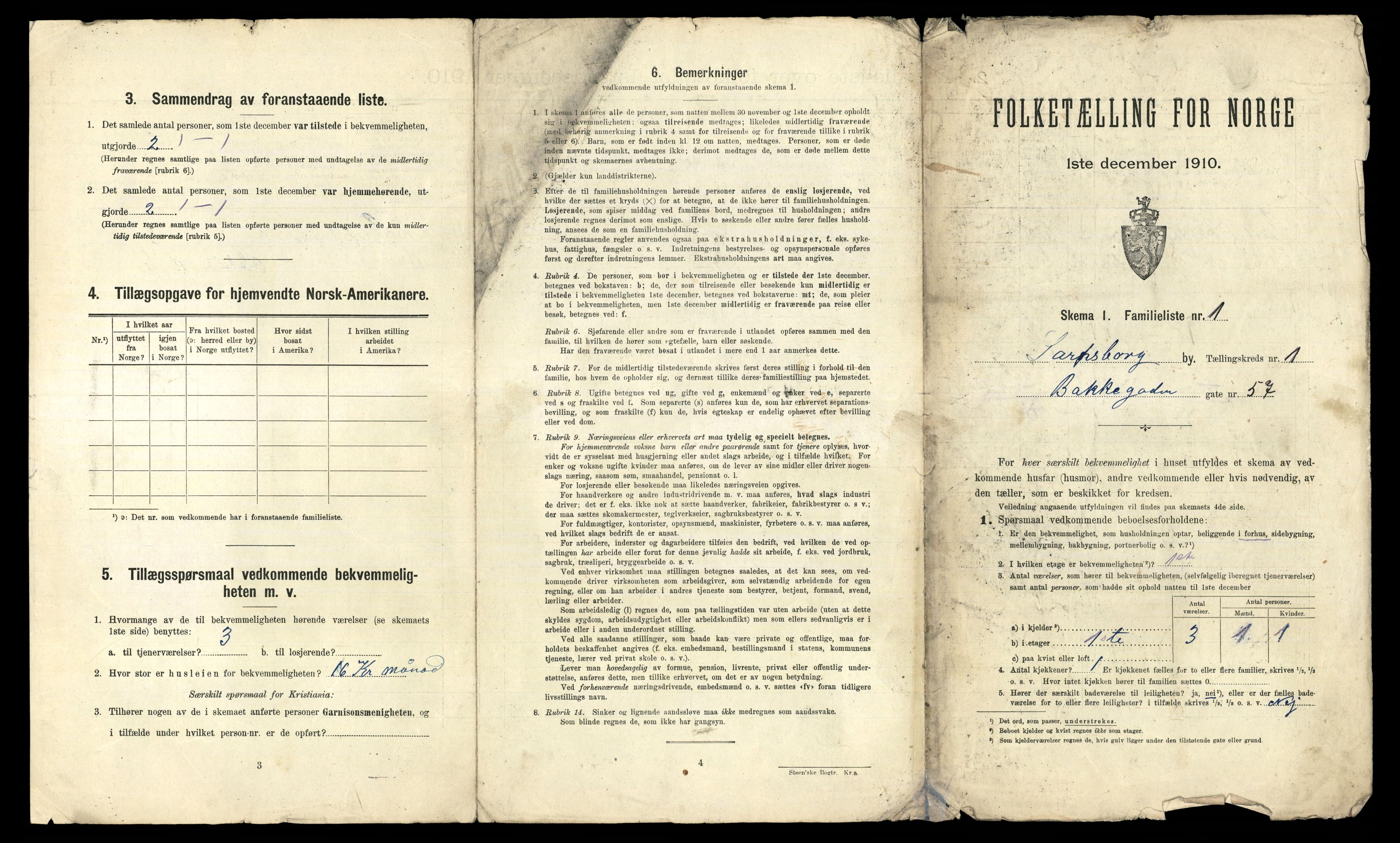 RA, 1910 census for Sarpsborg, 1910, p. 31