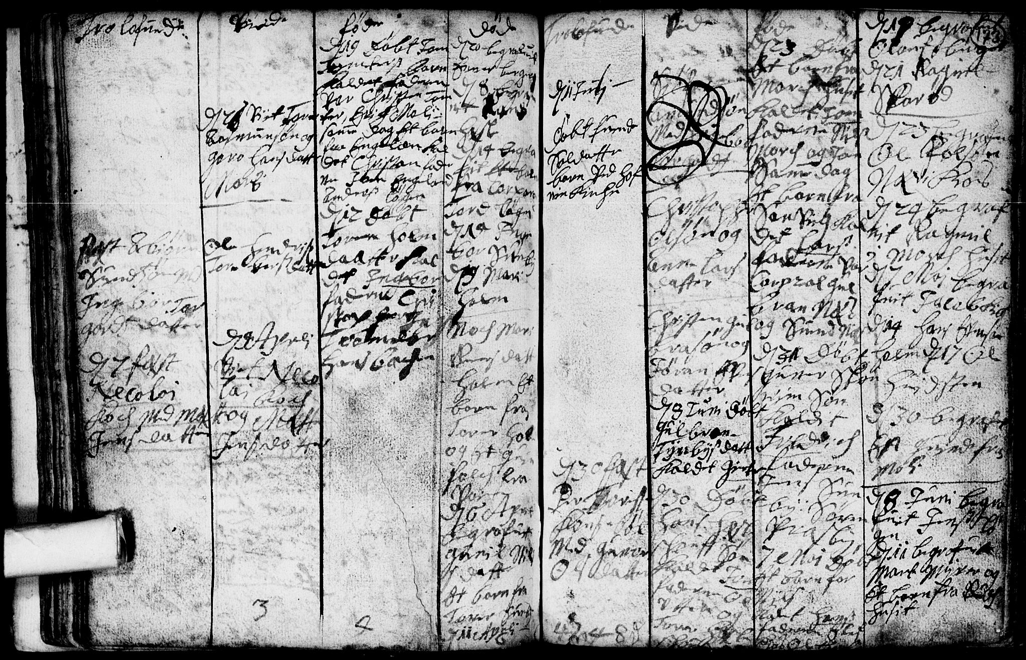 Spydeberg prestekontor Kirkebøker, SAO/A-10924/F/Fa/L0001: Parish register (official) no. I 1, 1696-1738, p. 173