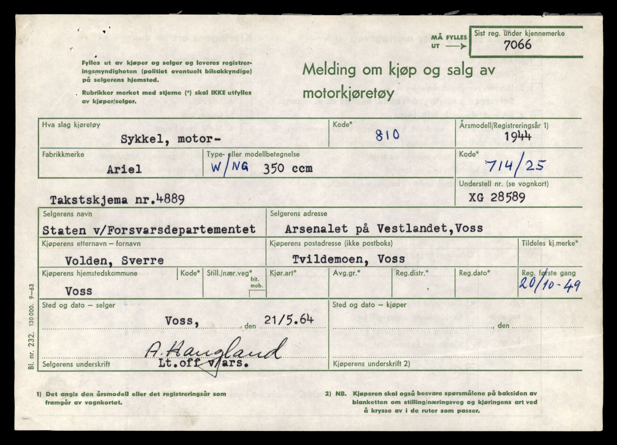 Møre og Romsdal vegkontor - Ålesund trafikkstasjon, AV/SAT-A-4099/F/Fe/L0026: Registreringskort for kjøretøy T 11046 - T 11160, 1927-1998, p. 1897