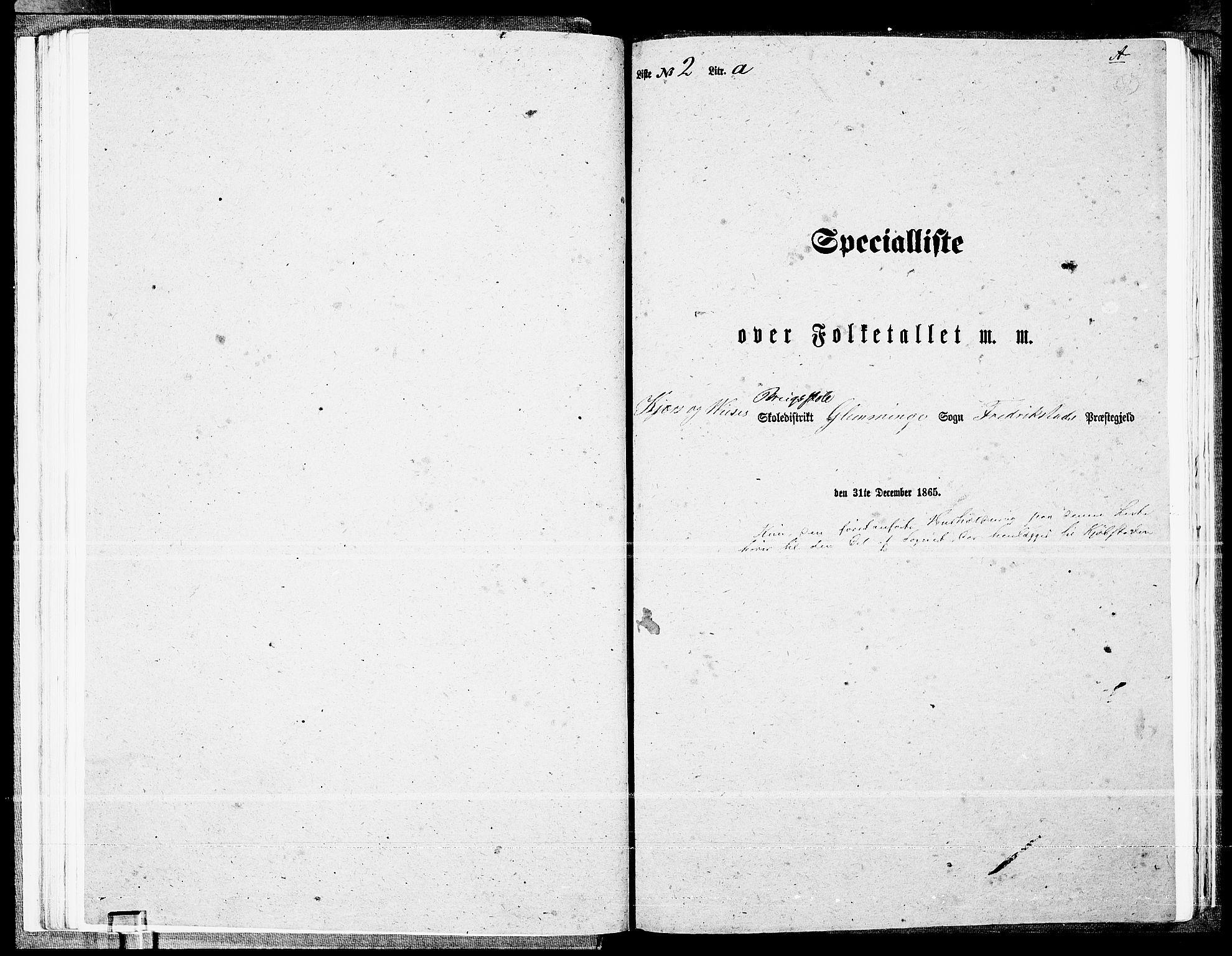 RA, 1865 census for Fredrikstad/Glemmen, 1865, p. 39