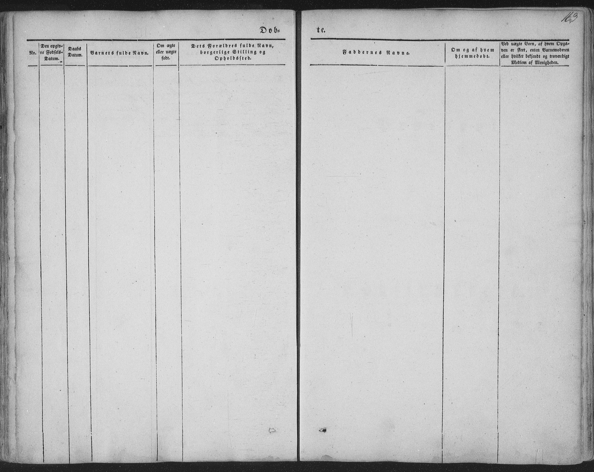 Ministerialprotokoller, klokkerbøker og fødselsregistre - Nordland, SAT/A-1459/888/L1241: Parish register (official) no. 888A07, 1849-1869, p. 163