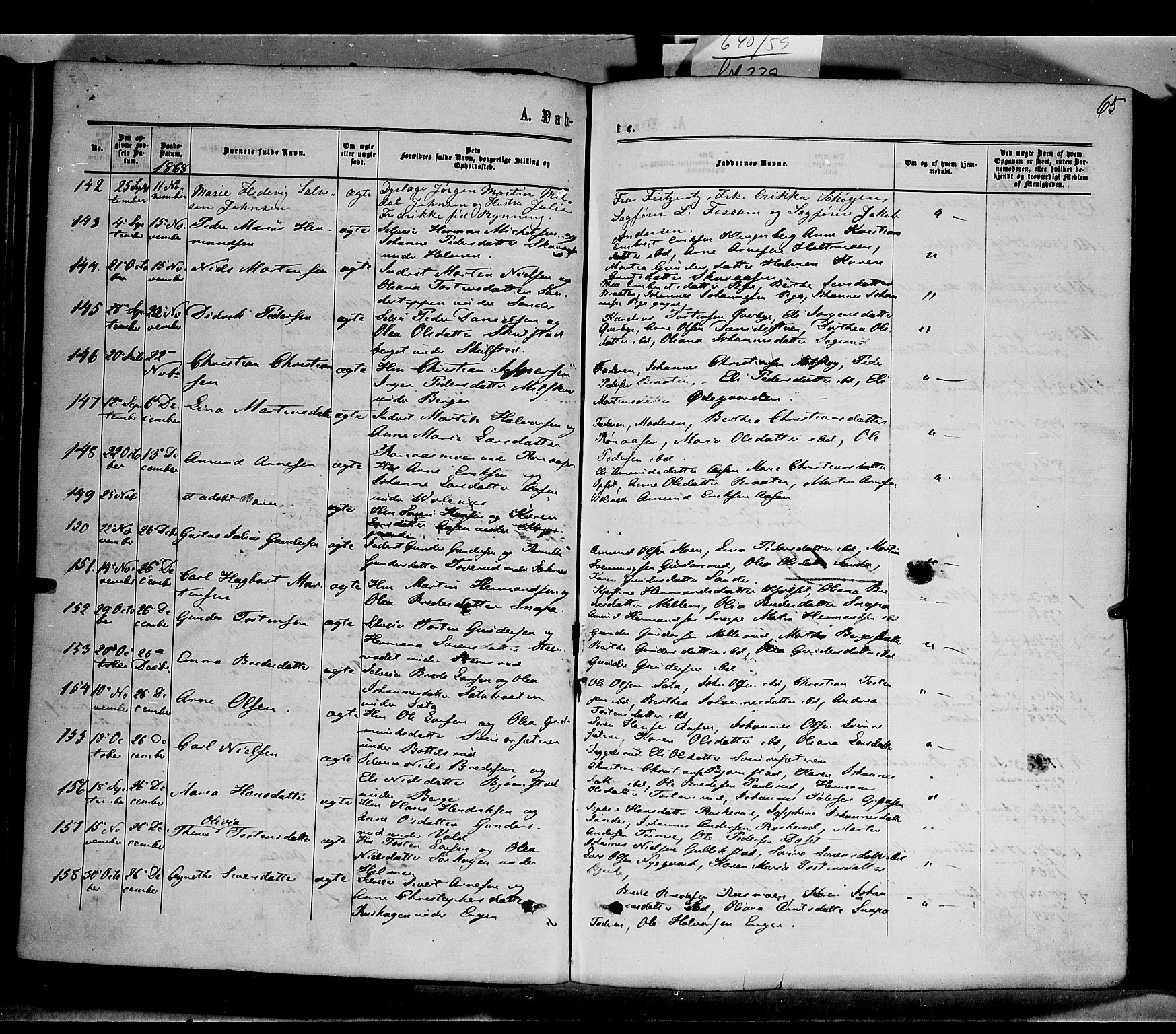 Grue prestekontor, AV/SAH-PREST-036/H/Ha/Haa/L0010: Parish register (official) no. 10, 1864-1873, p. 65