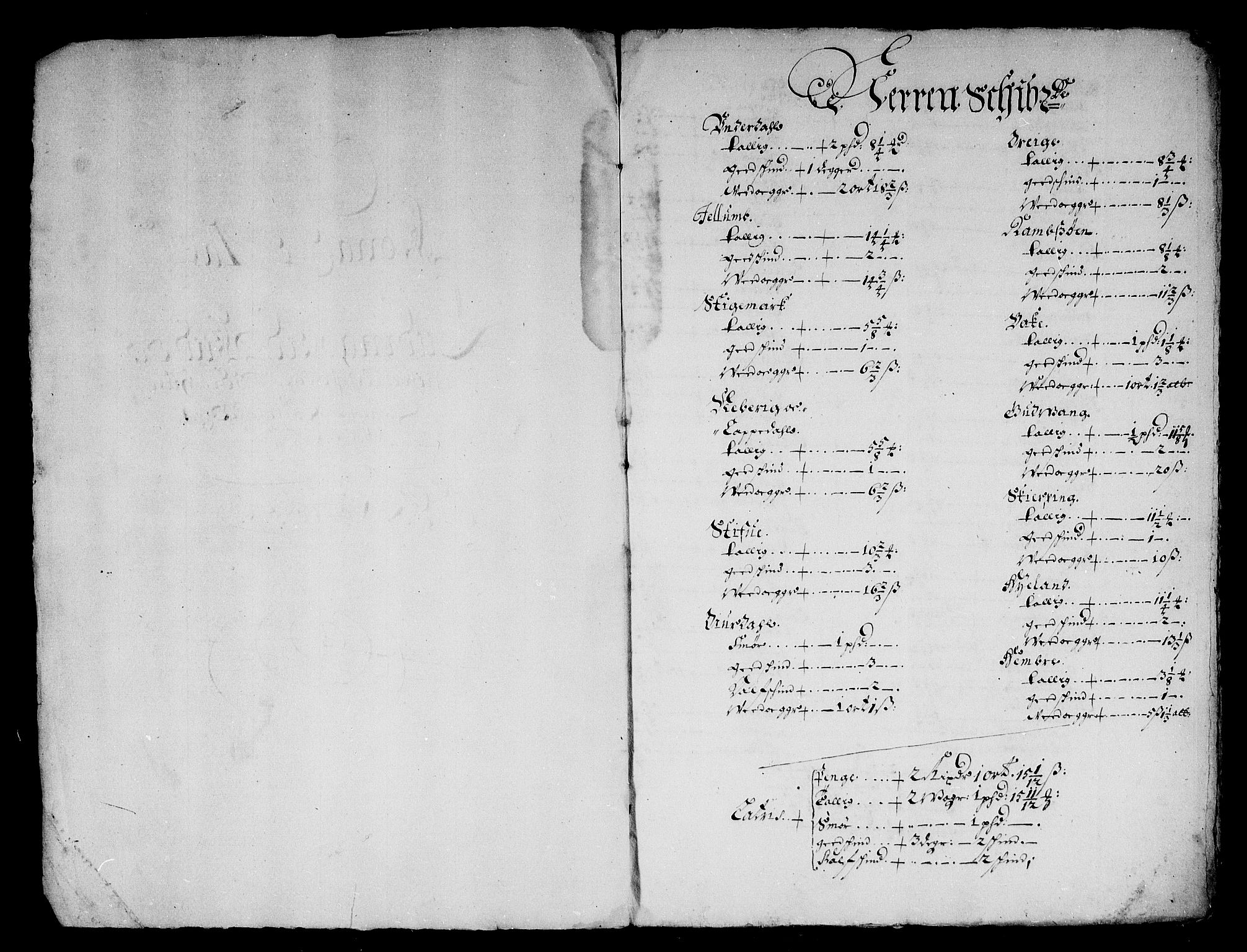 Rentekammeret inntil 1814, Reviderte regnskaper, Stiftamtstueregnskaper, Bergen stiftamt, AV/RA-EA-6043/R/Rc/L0043: Bergen stiftamt, 1675-1676