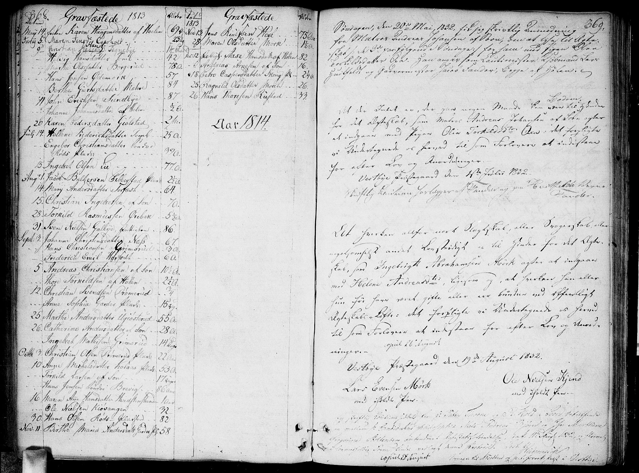 Vestby prestekontor Kirkebøker, AV/SAO-A-10893/F/Fa/L0004: Parish register (official) no. I 4, 1797-1813, p. 368-369