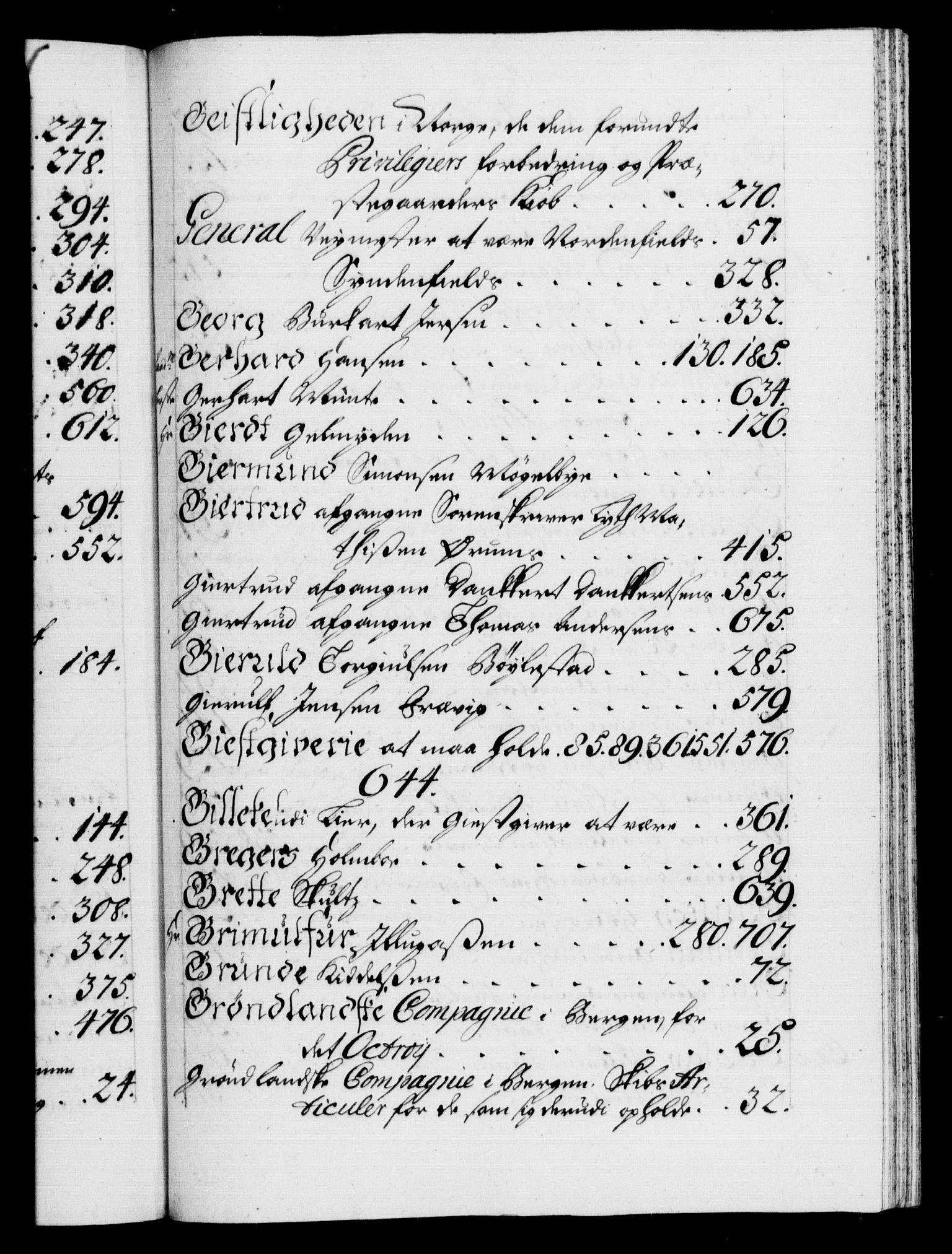 Danske Kanselli 1572-1799, AV/RA-EA-3023/F/Fc/Fca/Fcaa/L0024: Norske registre, 1723-1725