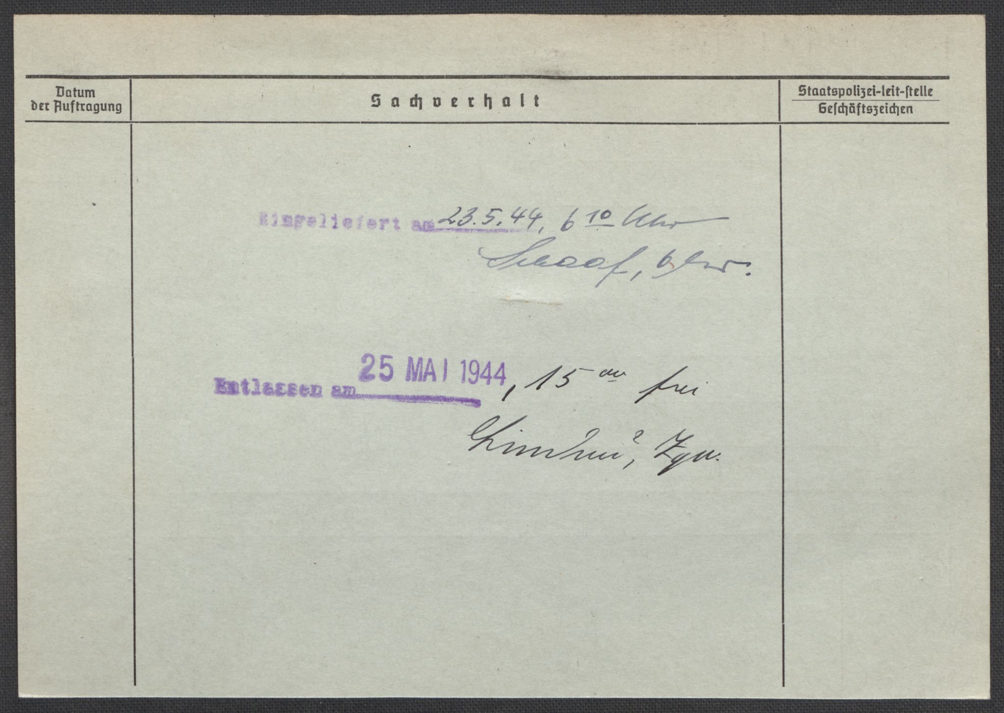 Befehlshaber der Sicherheitspolizei und des SD, AV/RA-RAFA-5969/E/Ea/Eaa/L0004: Register over norske fanger i Møllergata 19: Hal-Hæ, 1940-1945, p. 1412