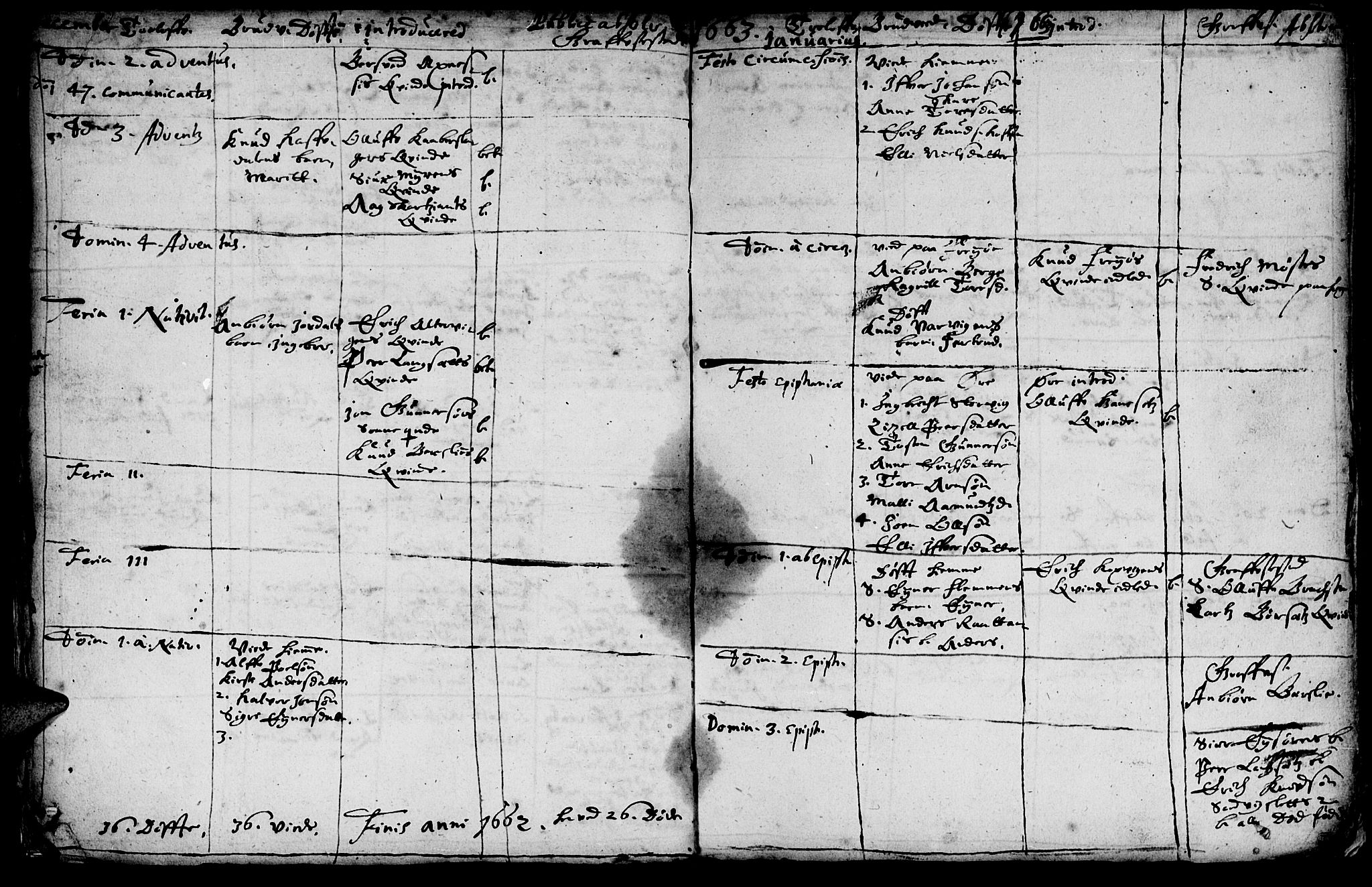 Ministerialprotokoller, klokkerbøker og fødselsregistre - Møre og Romsdal, AV/SAT-A-1454/586/L0975: Parish register (official) no. 586A01, 1645-1681