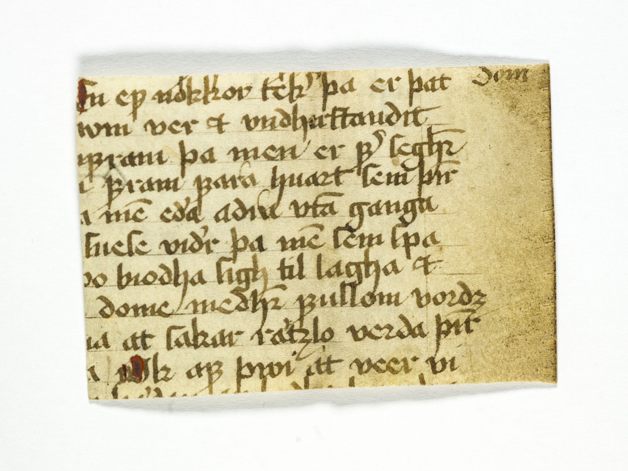 Riksarkivets diplomsamling, AV/RA-EA-5965/F26/L0003: Norrøne membranfragmenter bestand 11-30, 1100-1536, p. 152