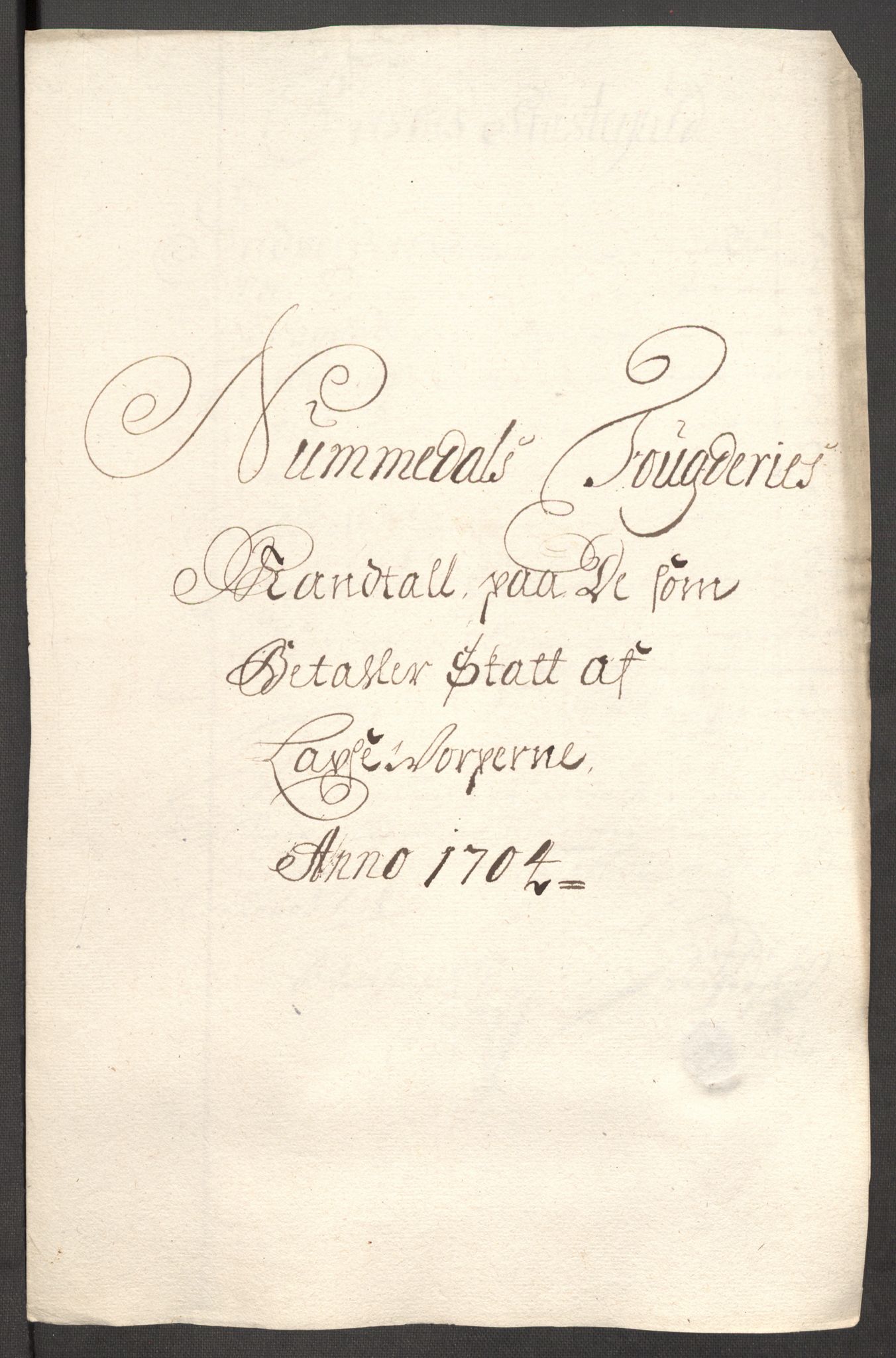 Rentekammeret inntil 1814, Reviderte regnskaper, Fogderegnskap, RA/EA-4092/R64/L4428: Fogderegnskap Namdal, 1703-1704, p. 271