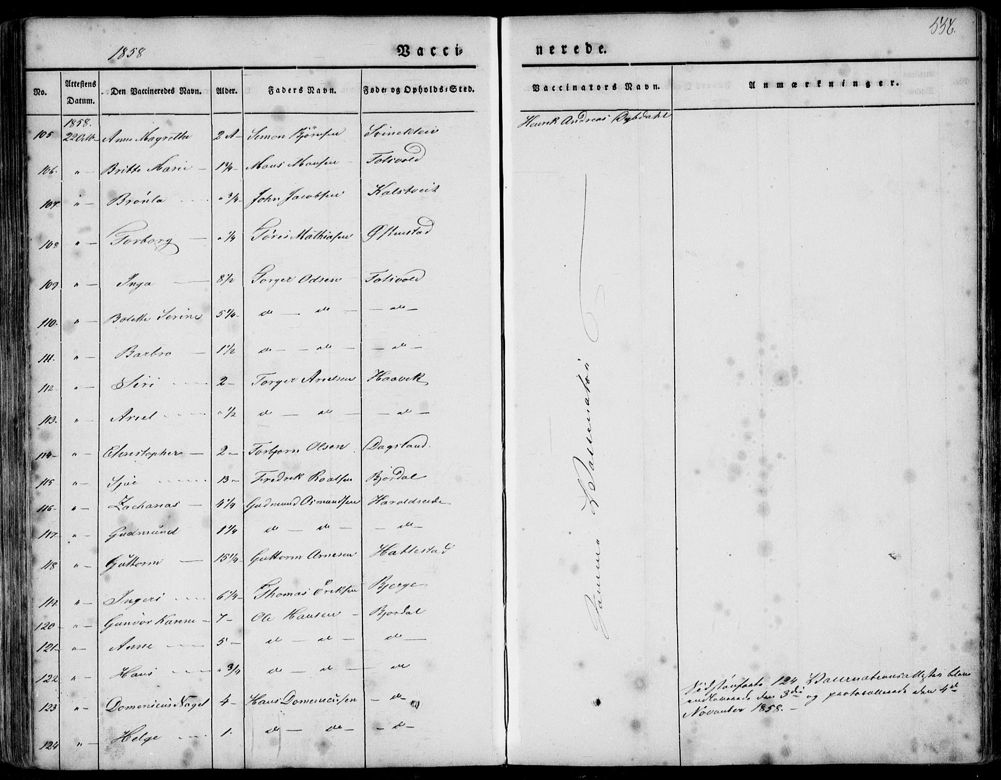 Skjold sokneprestkontor, AV/SAST-A-101847/H/Ha/Haa/L0006: Parish register (official) no. A 6.2, 1835-1858, p. 556