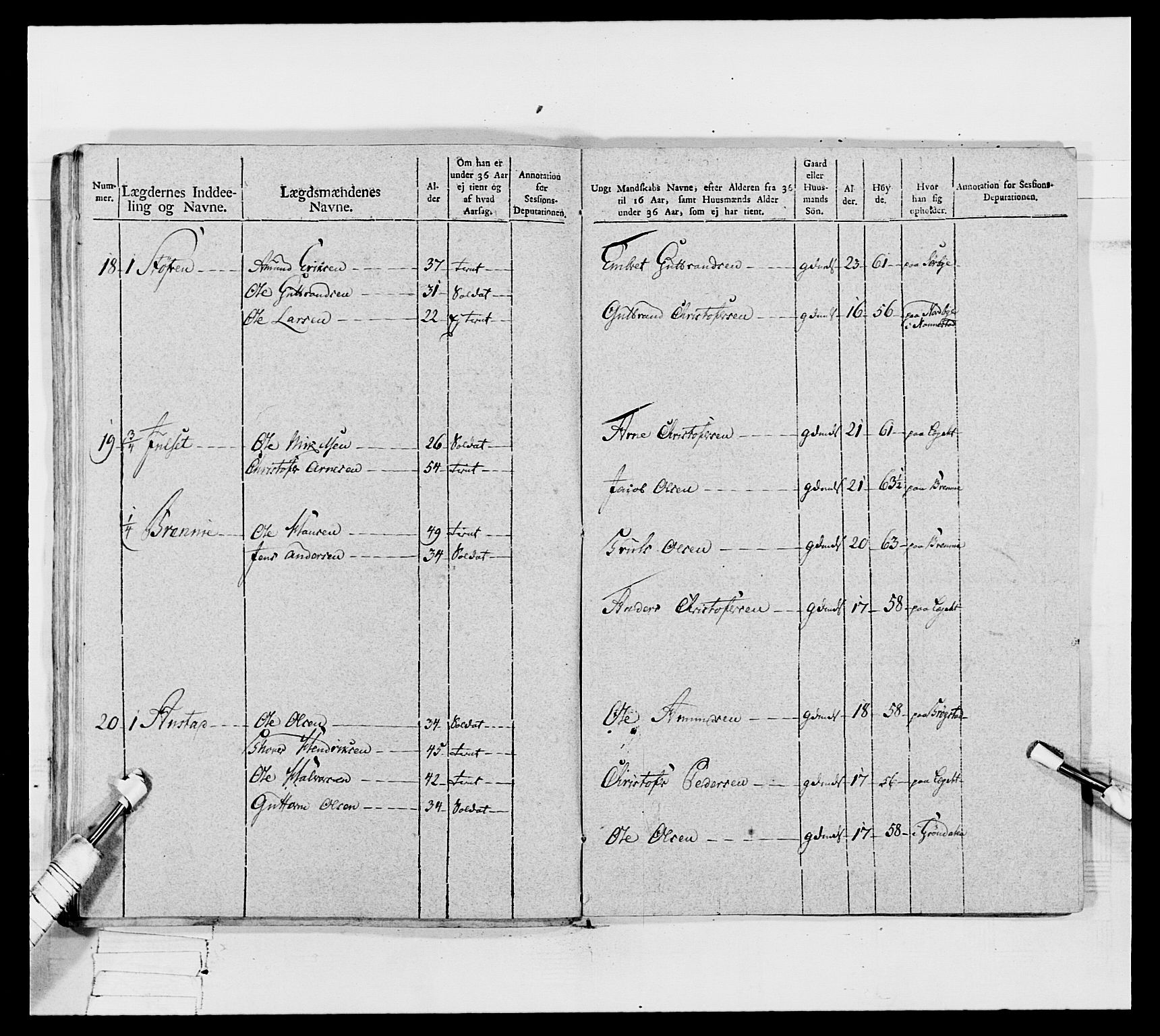 Generalitets- og kommissariatskollegiet, Det kongelige norske kommissariatskollegium, AV/RA-EA-5420/E/Eh/L0067: Opplandske nasjonale infanteriregiment, 1789-1797, p. 652