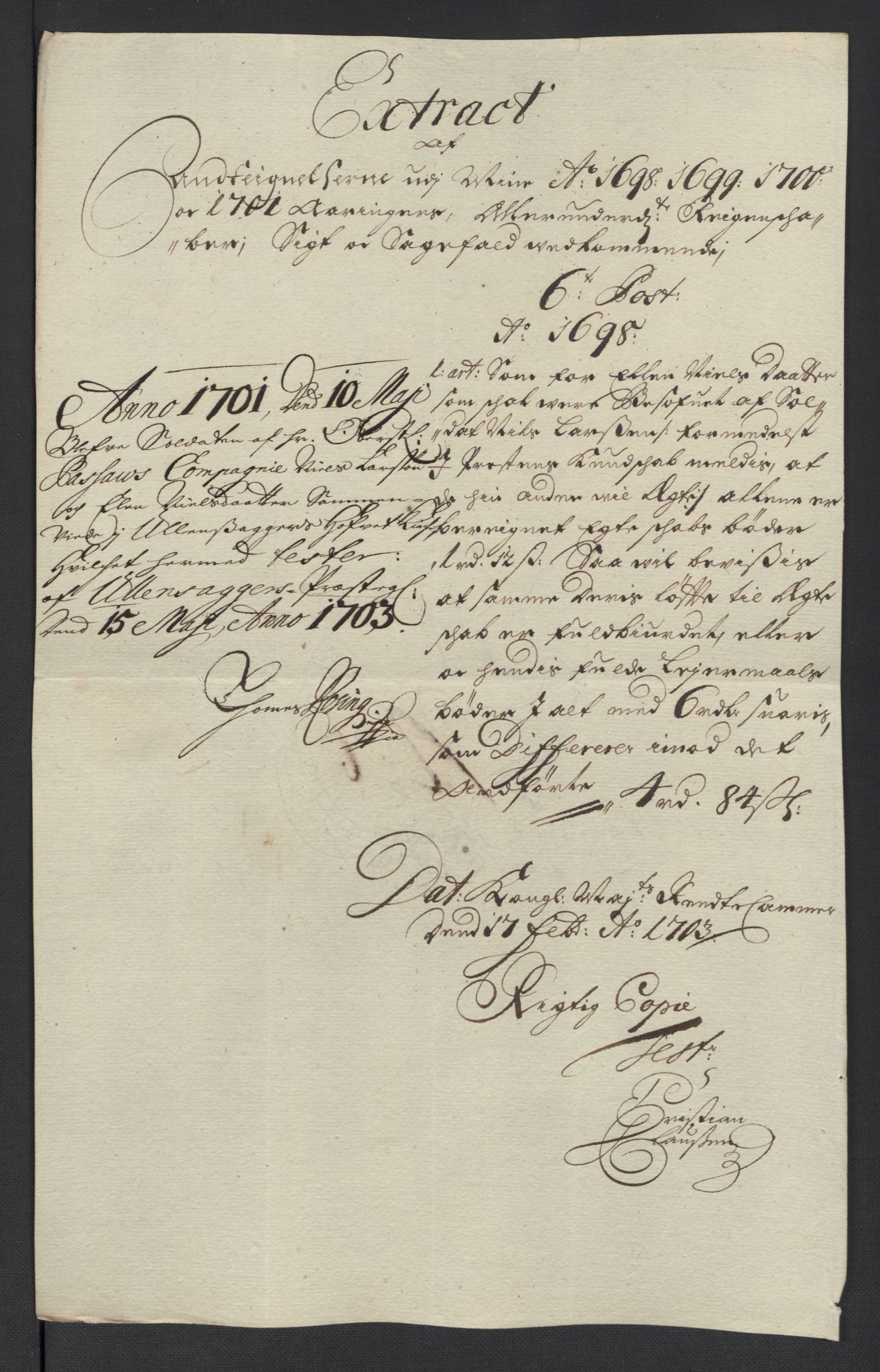 Rentekammeret inntil 1814, Reviderte regnskaper, Fogderegnskap, AV/RA-EA-4092/R12/L0715: Fogderegnskap Øvre Romerike, 1698-1701, p. 16