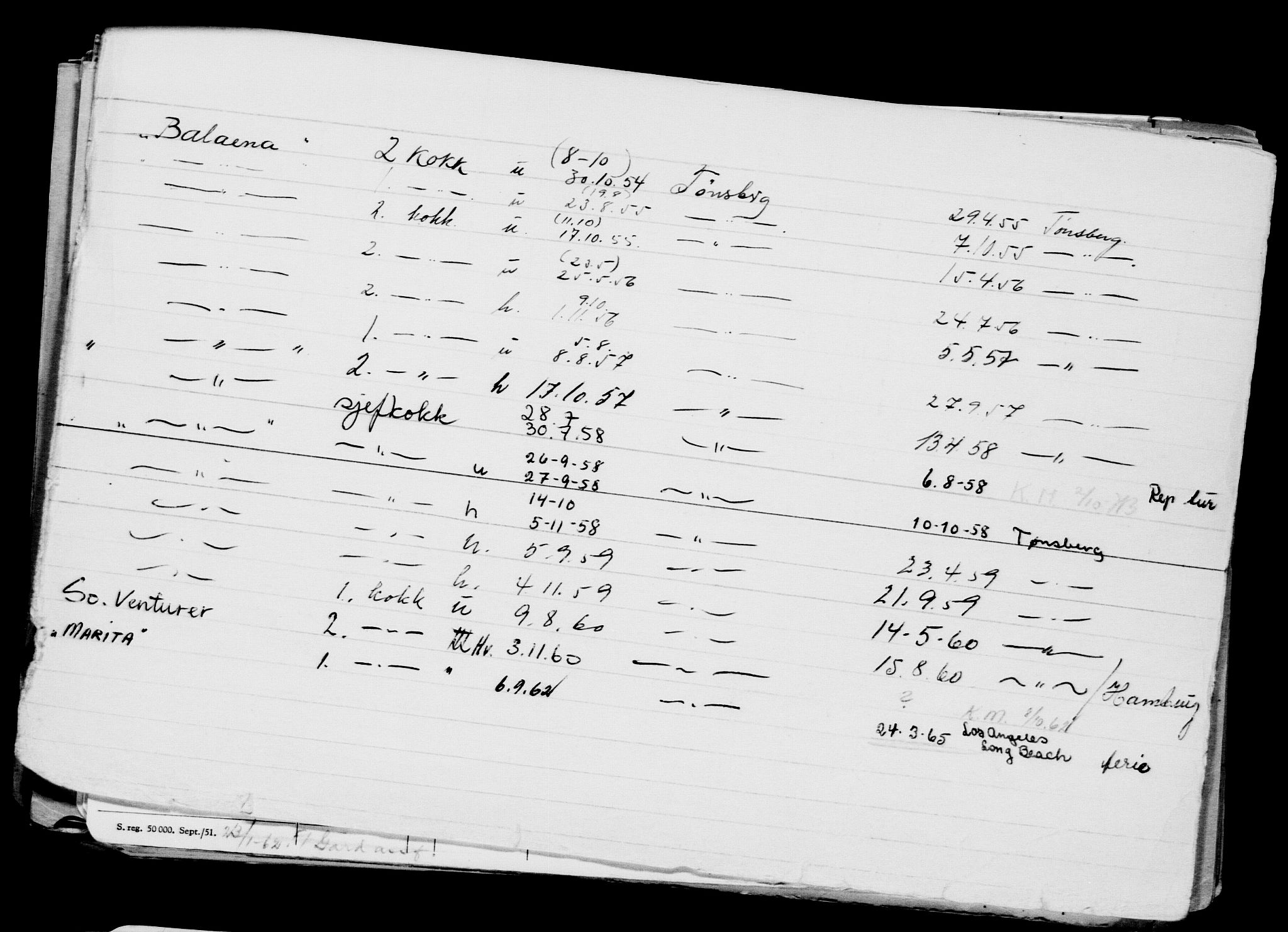 Direktoratet for sjømenn, AV/RA-S-3545/G/Gb/L0094: Hovedkort, 1911, p. 364