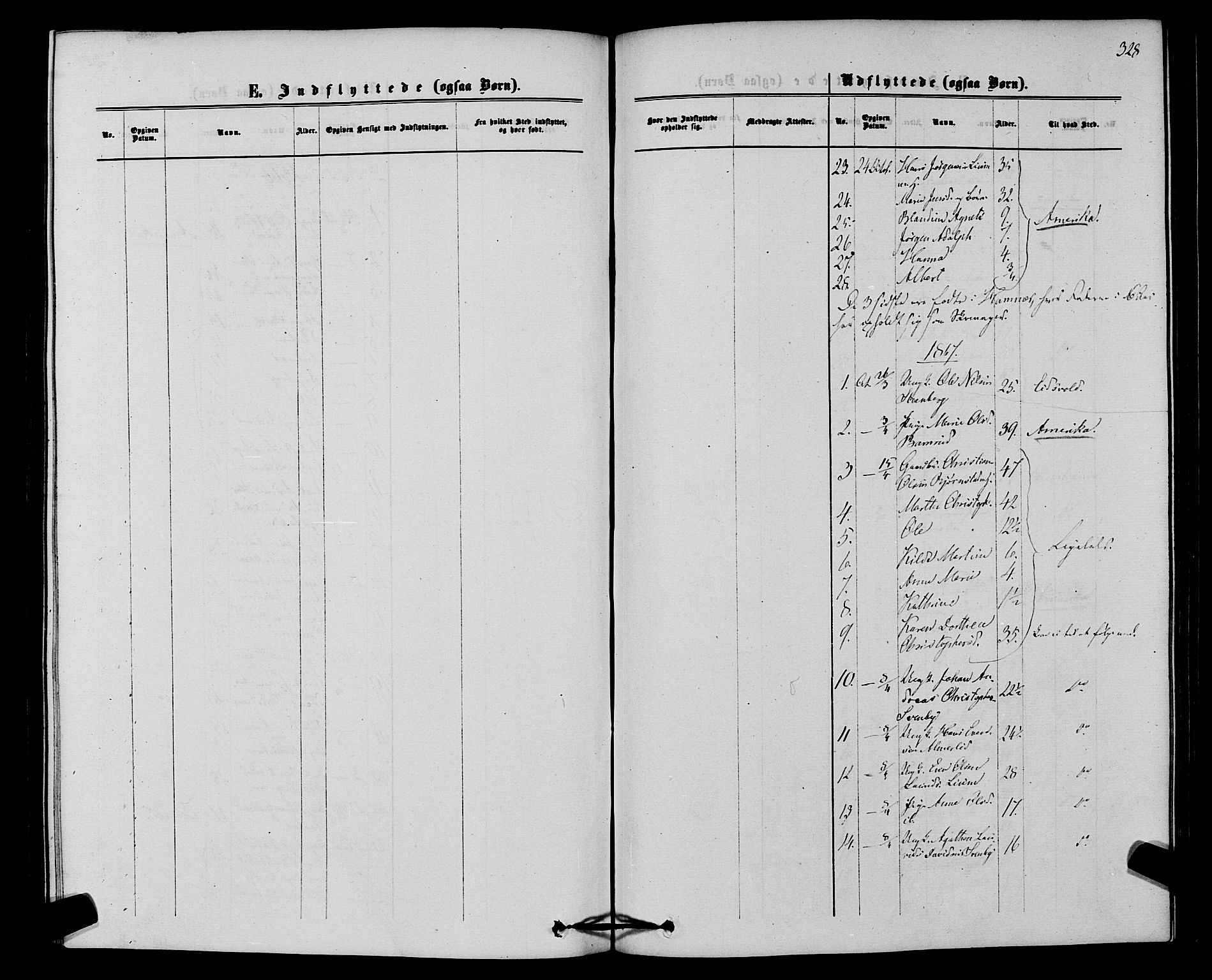 Hurdal prestekontor Kirkebøker, AV/SAO-A-10889/F/Fb/L0002: Parish register (official) no. II 2, 1860-1877, p. 328