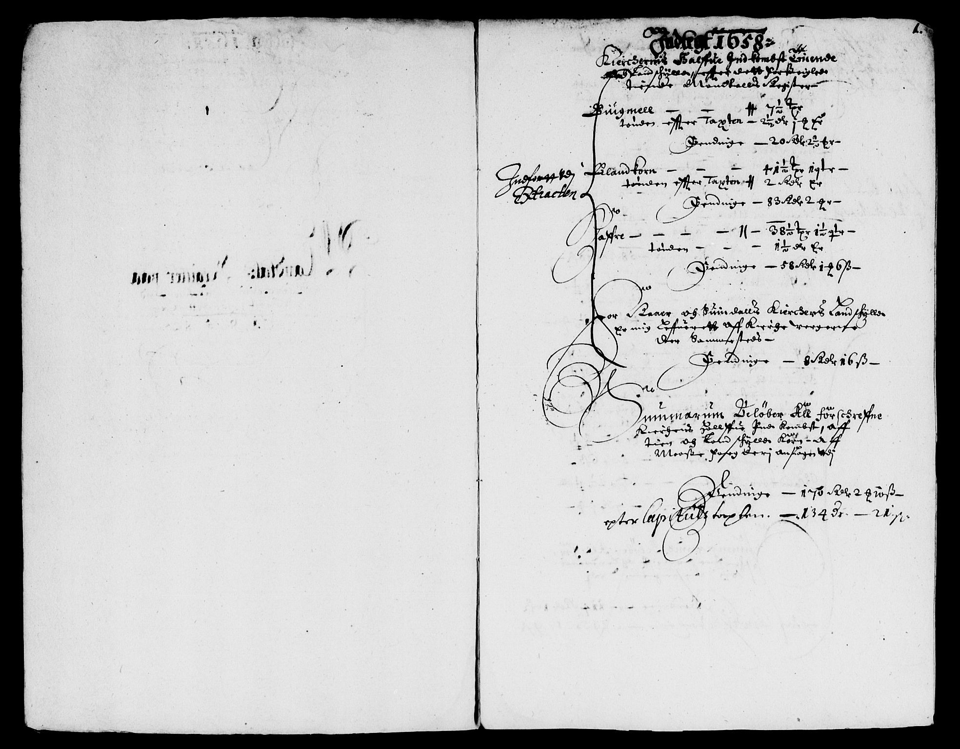 Rentekammeret inntil 1814, Reviderte regnskaper, Lensregnskaper, AV/RA-EA-5023/R/Rb/Rba/L0250: Akershus len, 1658-1660