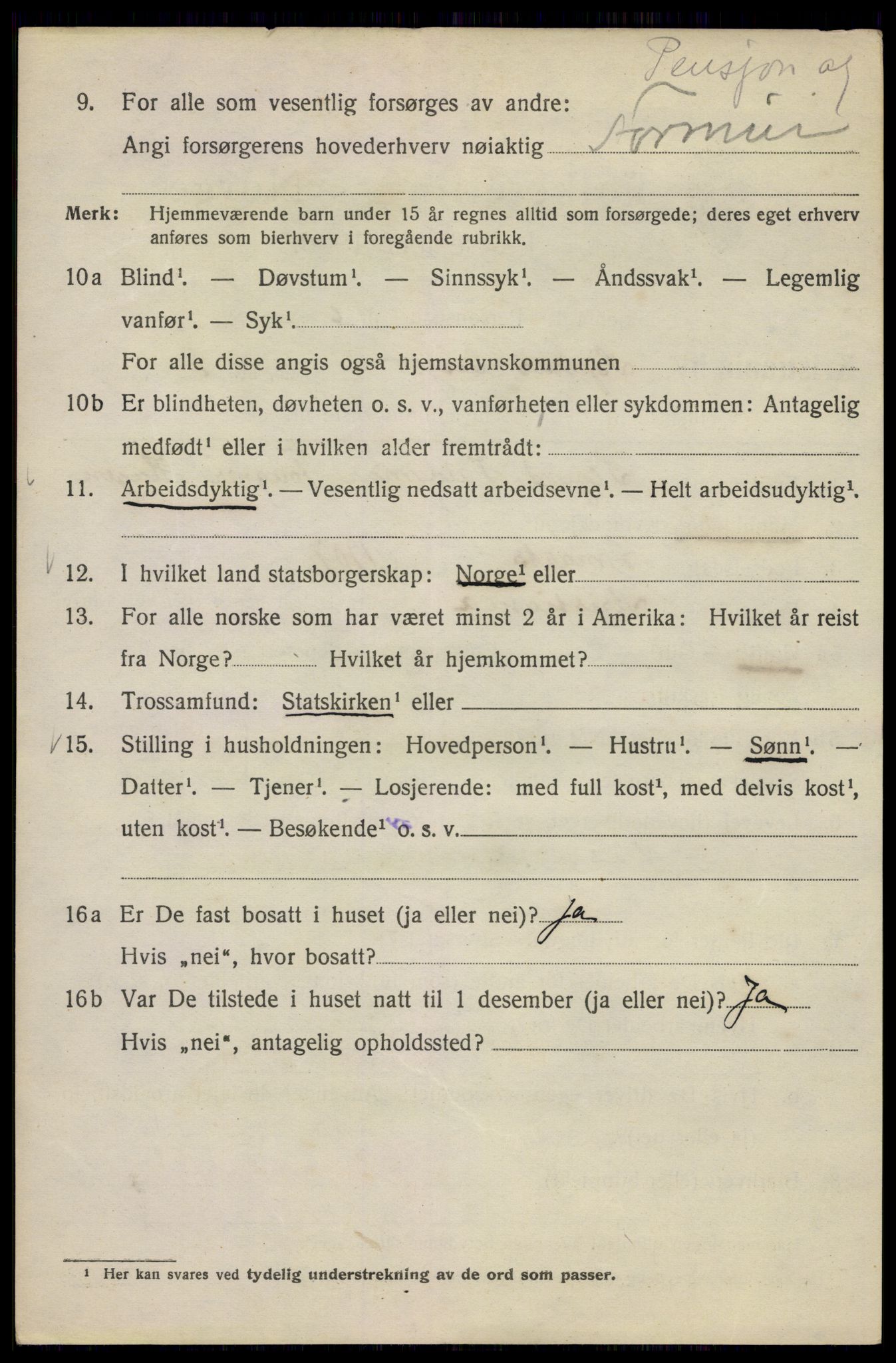 SAO, 1920 census for Kristiania, 1920, p. 528214